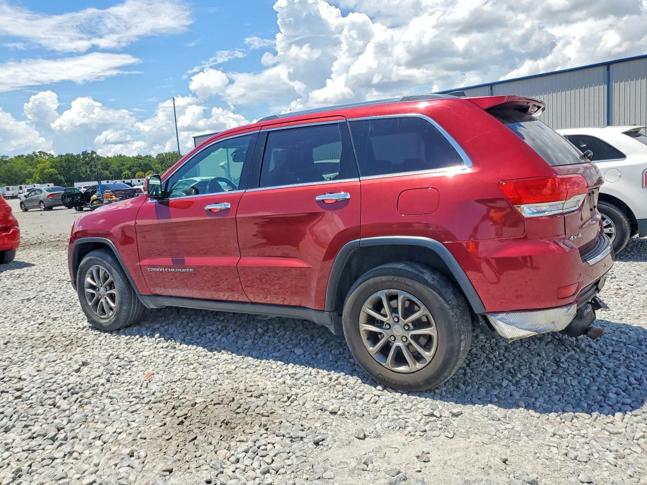 2014 Jeep Grand Cherokee Limited Burgundy vin: 1C4RJFBG4EC535663