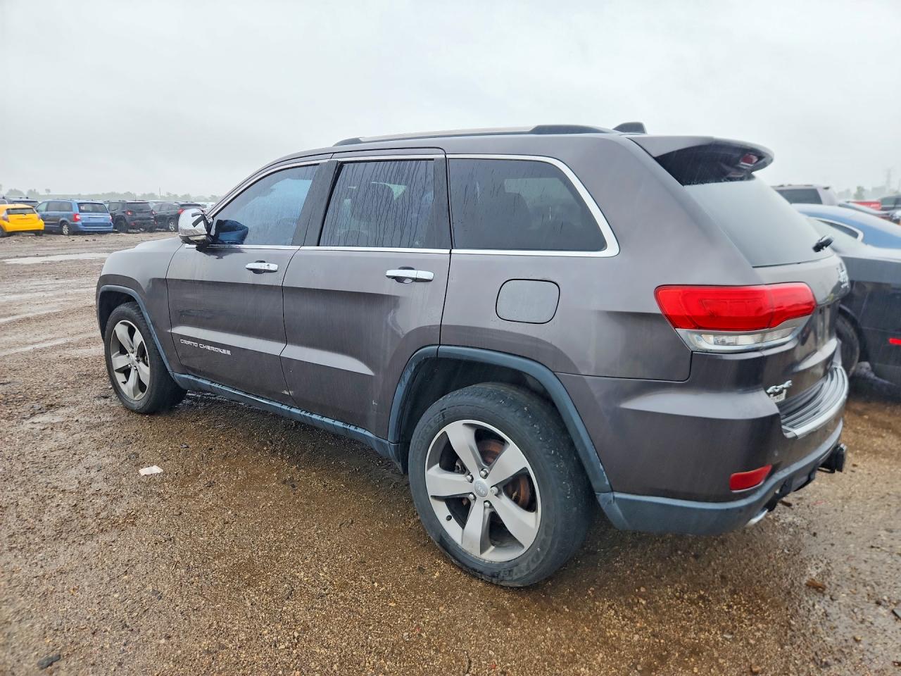 2014 Jeep Grand Cherokee Limited Silver vin: 1C4RJFBG4EC542077