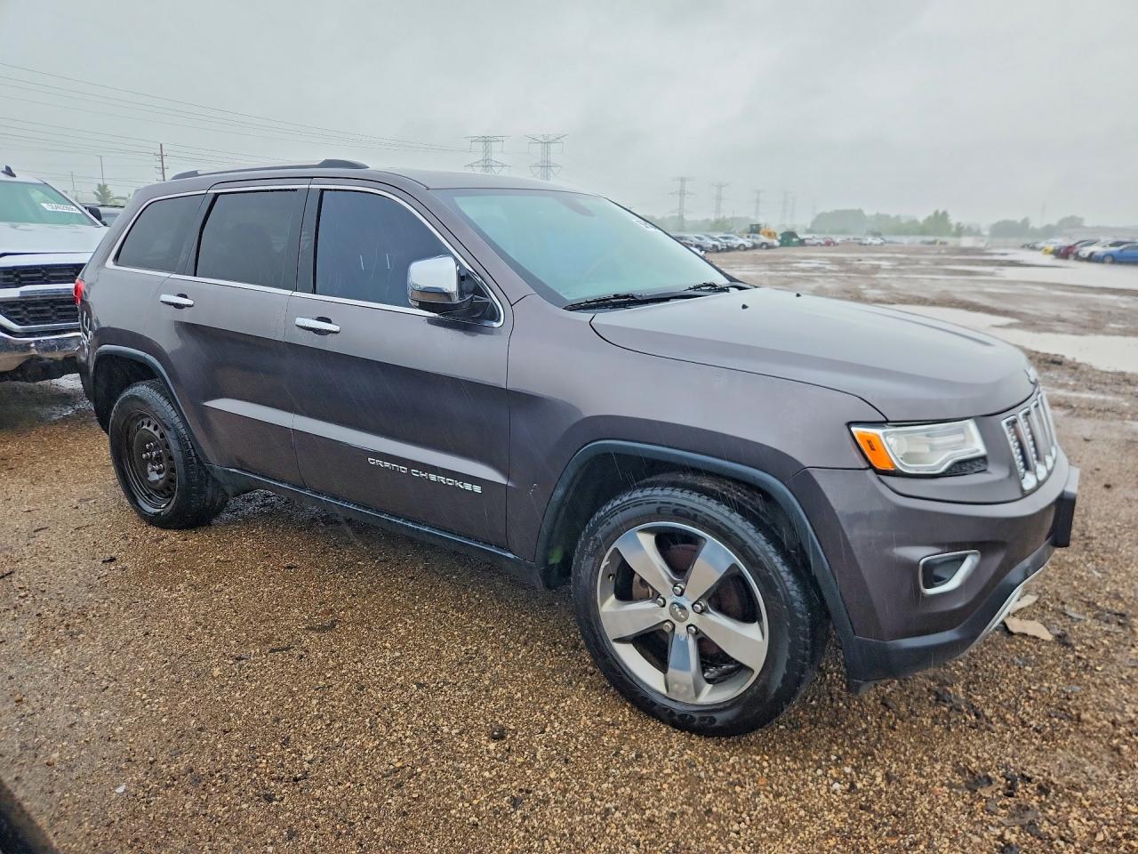 2014 Jeep Grand Cherokee Limited Silver vin: 1C4RJFBG4EC542077