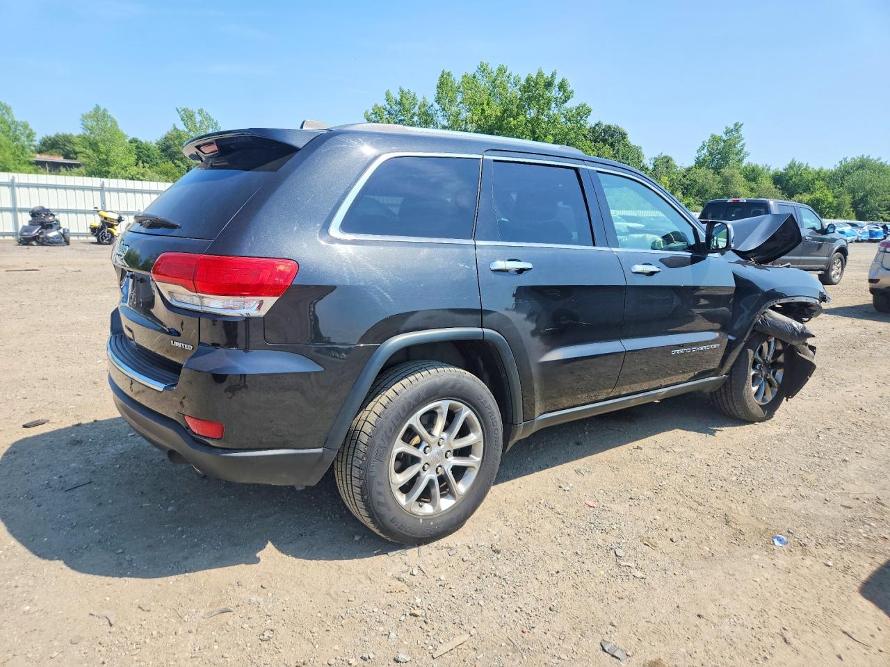 2014 Jeep Grand Cherokee Limited Black vin: 1C4RJFBG4EC565679