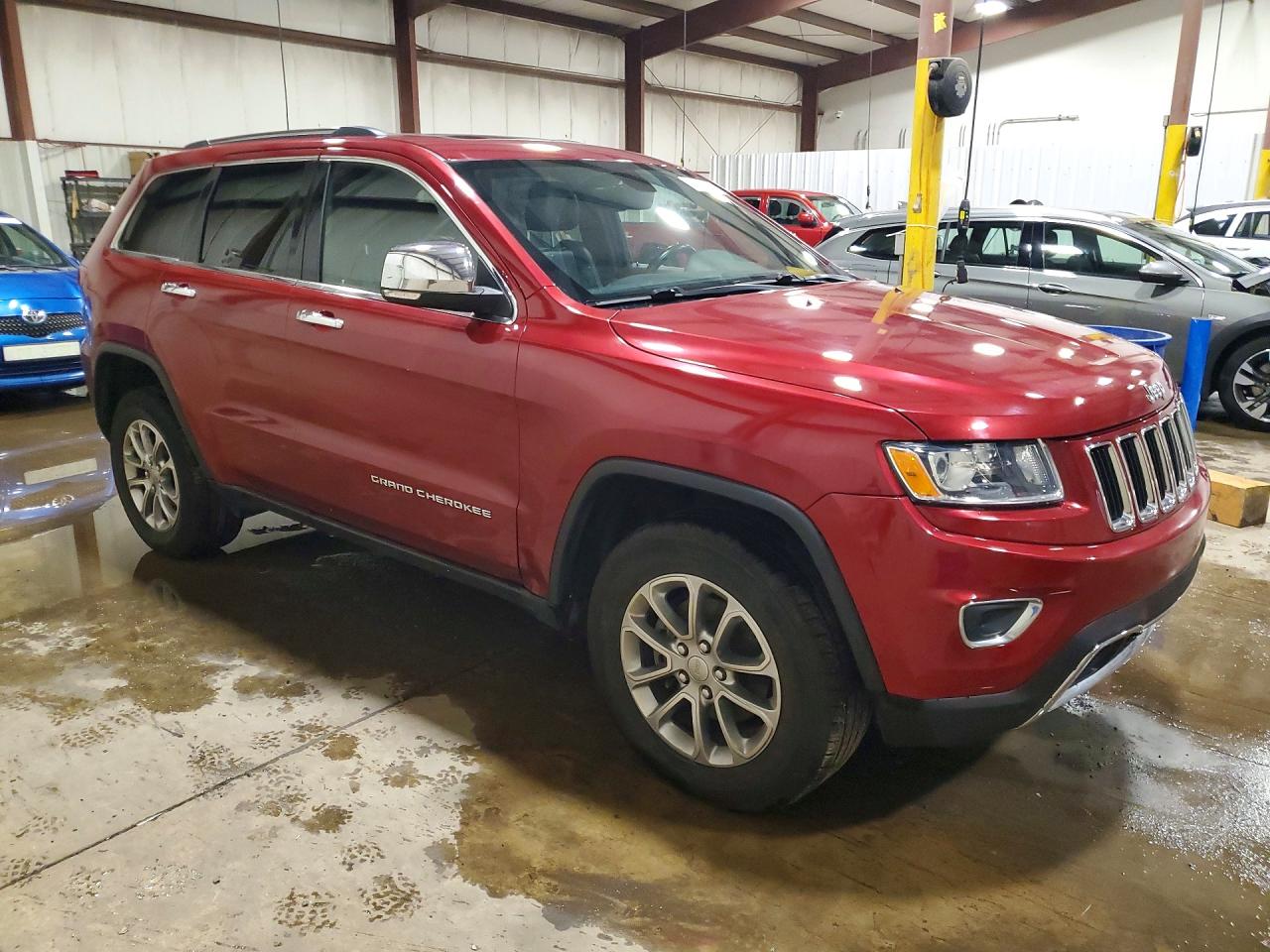 2014 Jeep Grand Cherokee Limited Red vin: 1C4RJFBG4EC566170