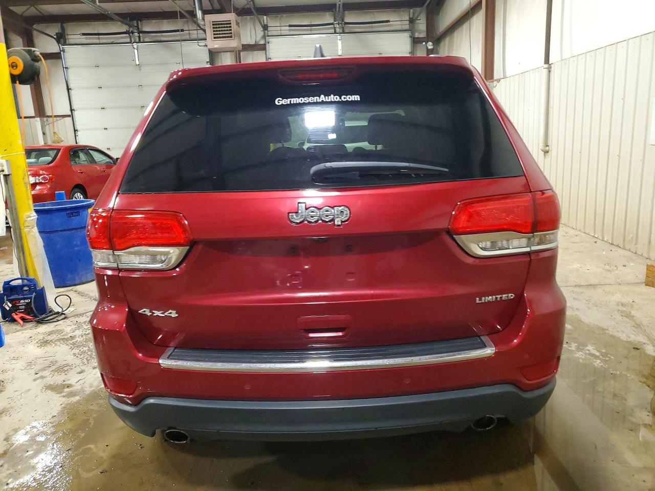 2014 Jeep Grand Cherokee Limited Red vin: 1C4RJFBG4EC566170