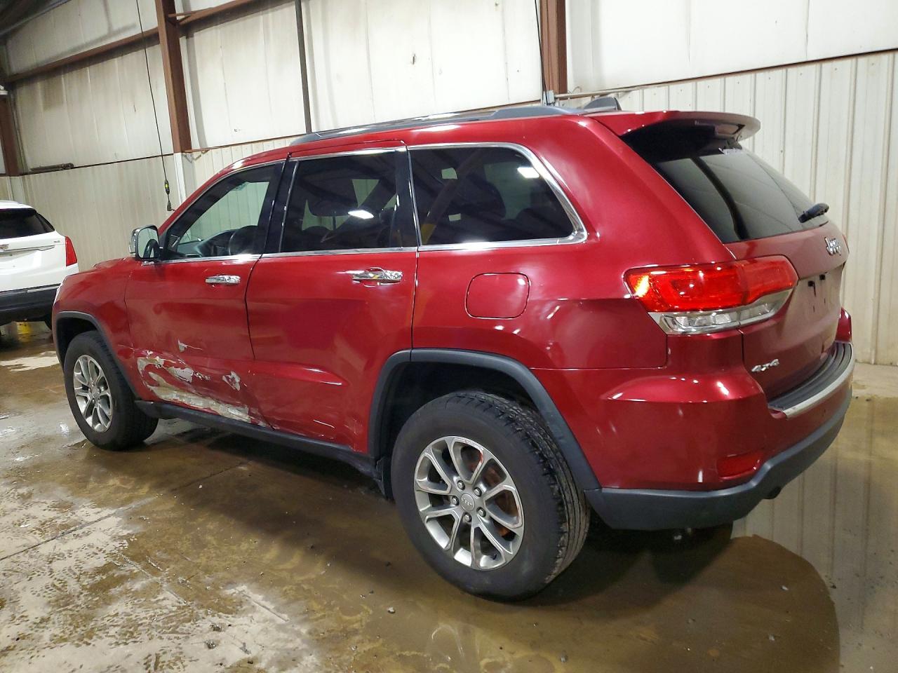 2014 Jeep Grand Cherokee Limited Red vin: 1C4RJFBG4EC566170