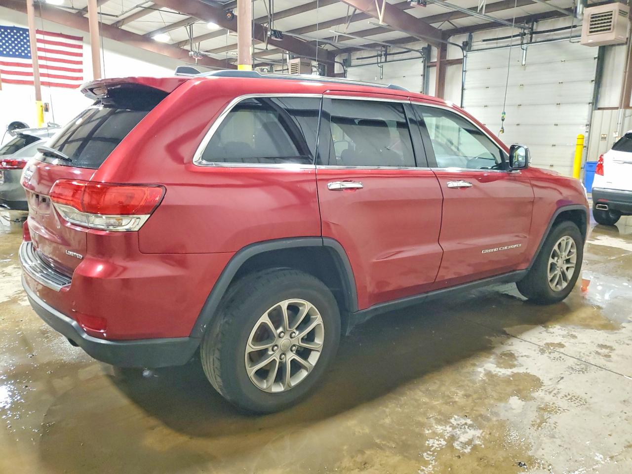 2014 Jeep Grand Cherokee Limited Red vin: 1C4RJFBG4EC566170
