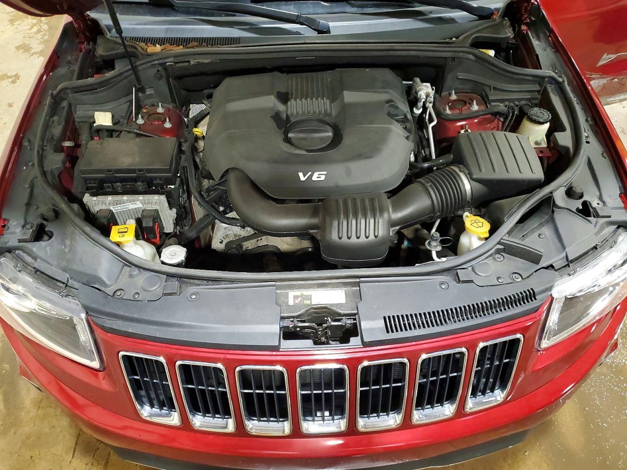 2014 Jeep Grand Cherokee Limited Red vin: 1C4RJFBG4EC566170