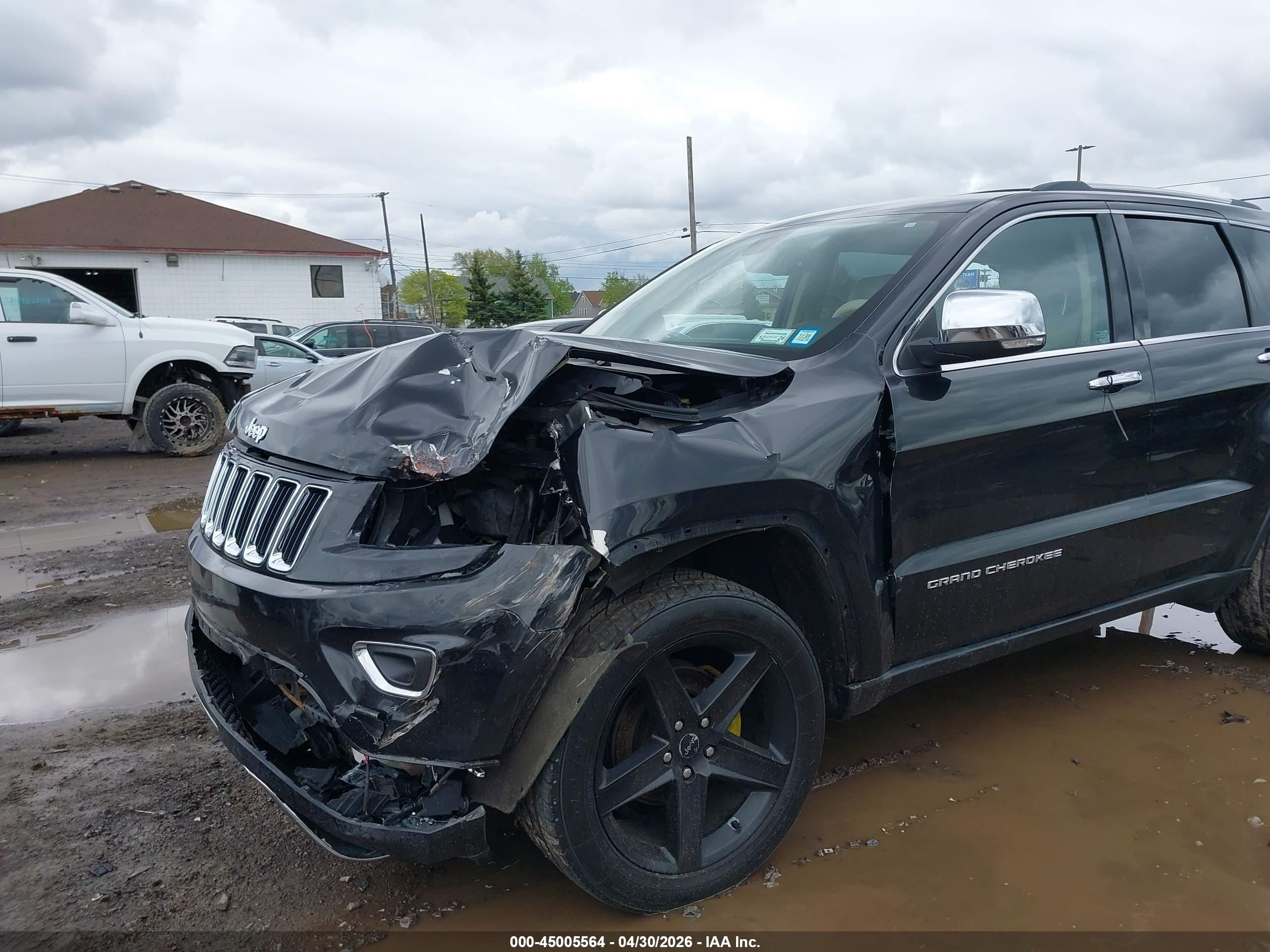 2014 Jeep Grand Cherokee Limited Black vin: 1C4RJFBG4EC578934