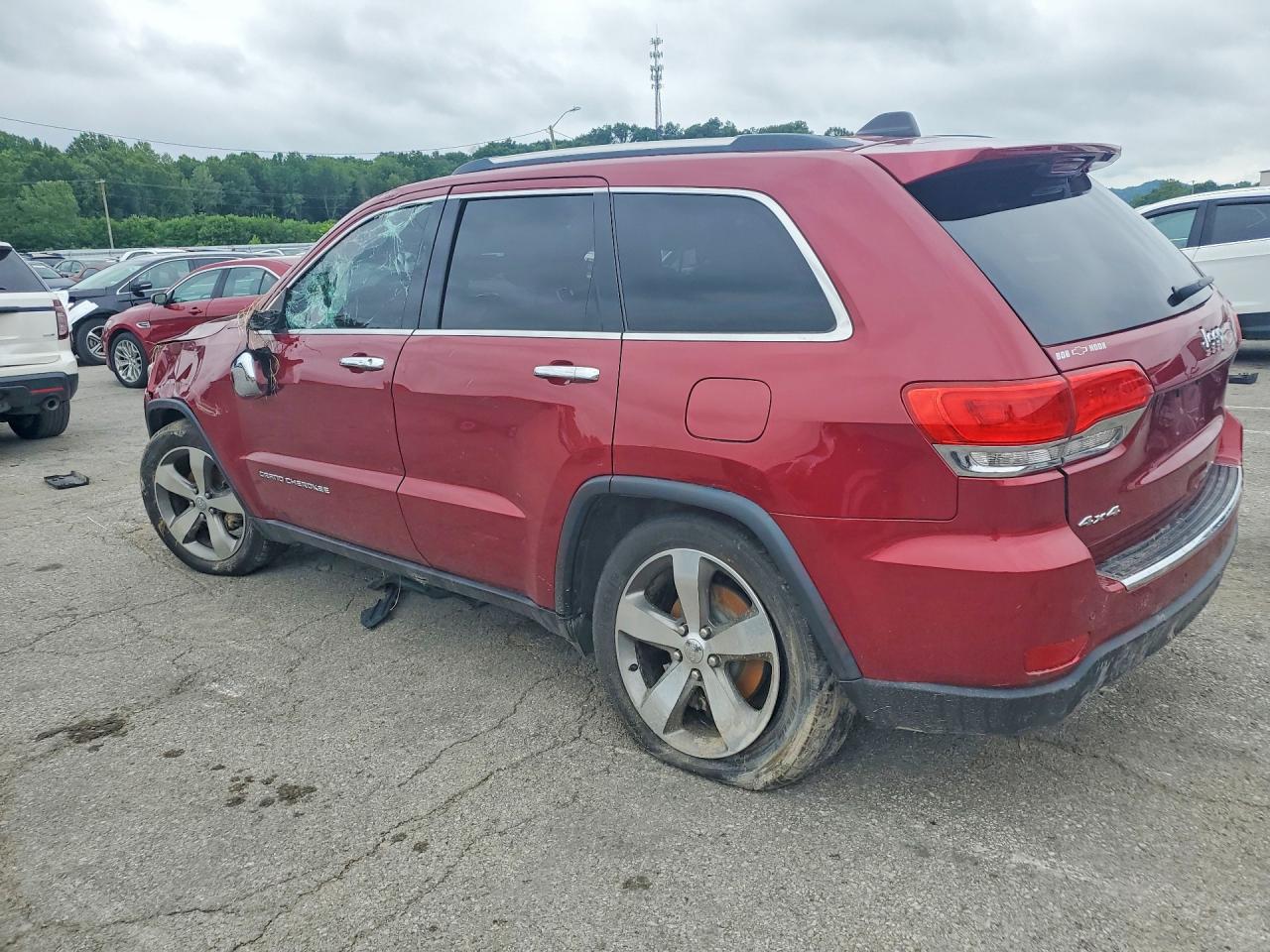2015 Jeep Grand Cherokee Limited Red vin: 1C4RJFBG4FC116732