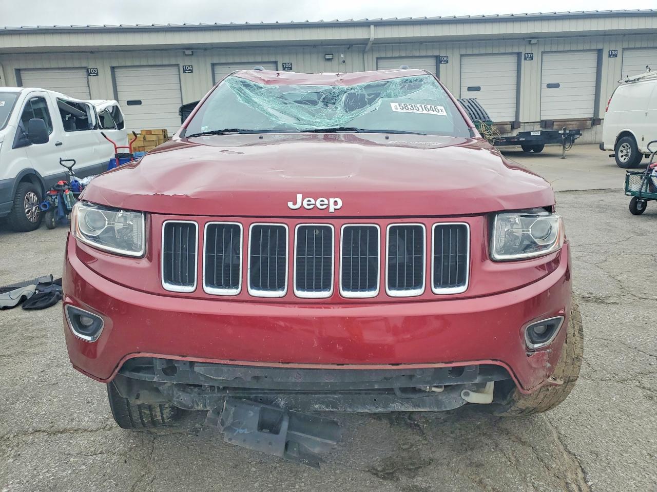2015 Jeep Grand Cherokee Limited Red vin: 1C4RJFBG4FC116732