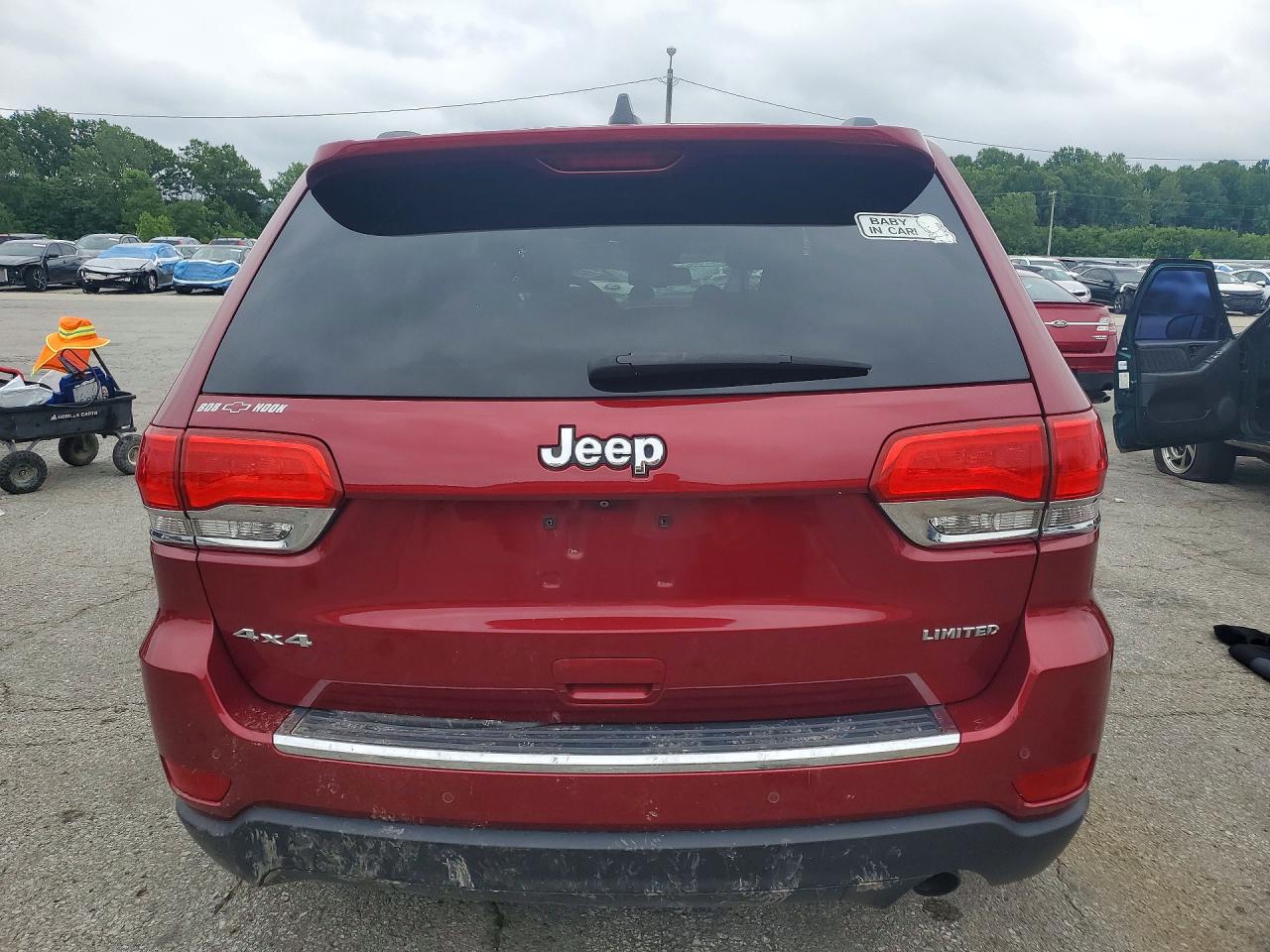 2015 Jeep Grand Cherokee Limited Red vin: 1C4RJFBG4FC116732