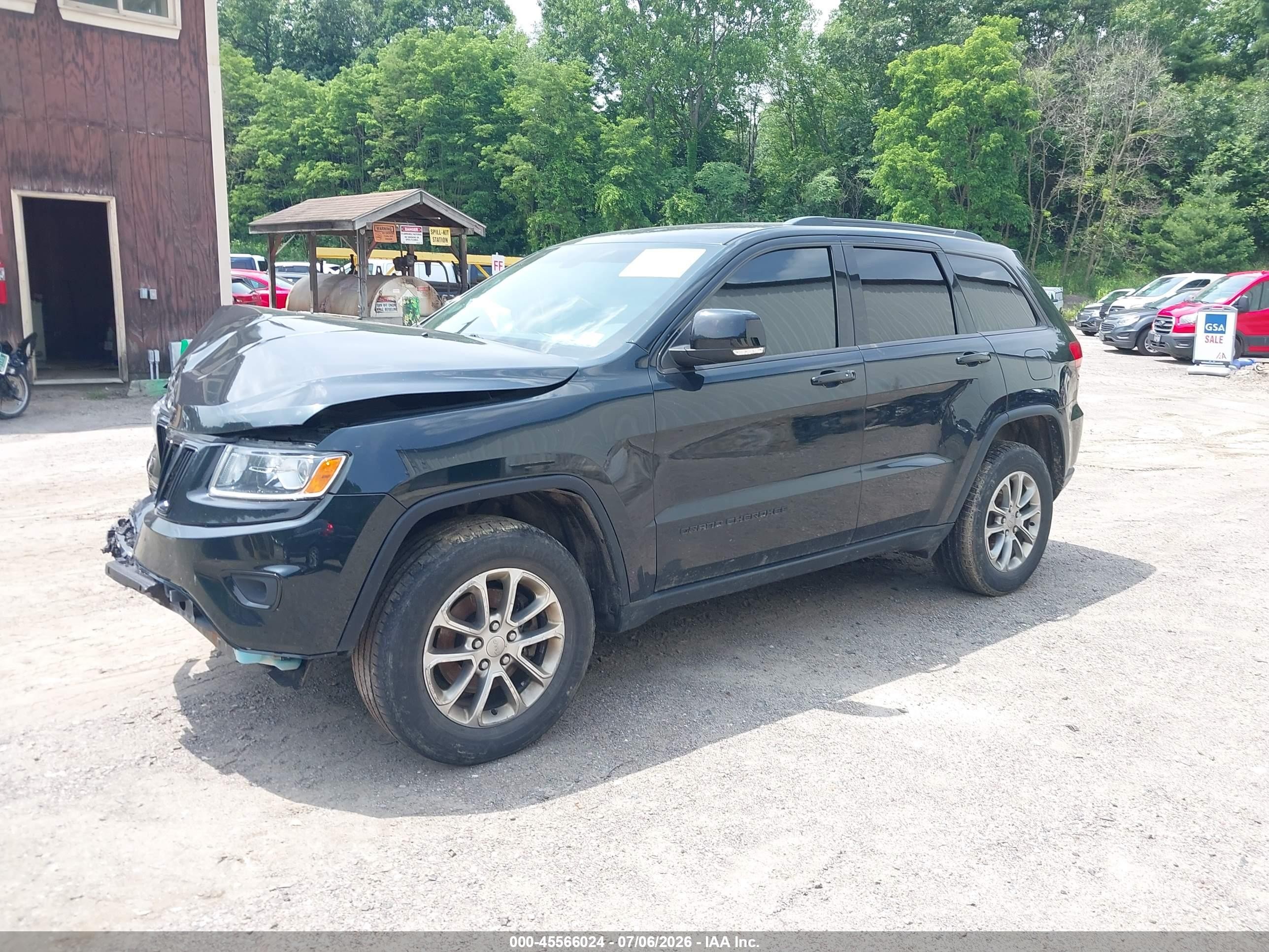 2015 Jeep Grand Cherokee Limited Черный vin: 1C4RJFBG4FC149214