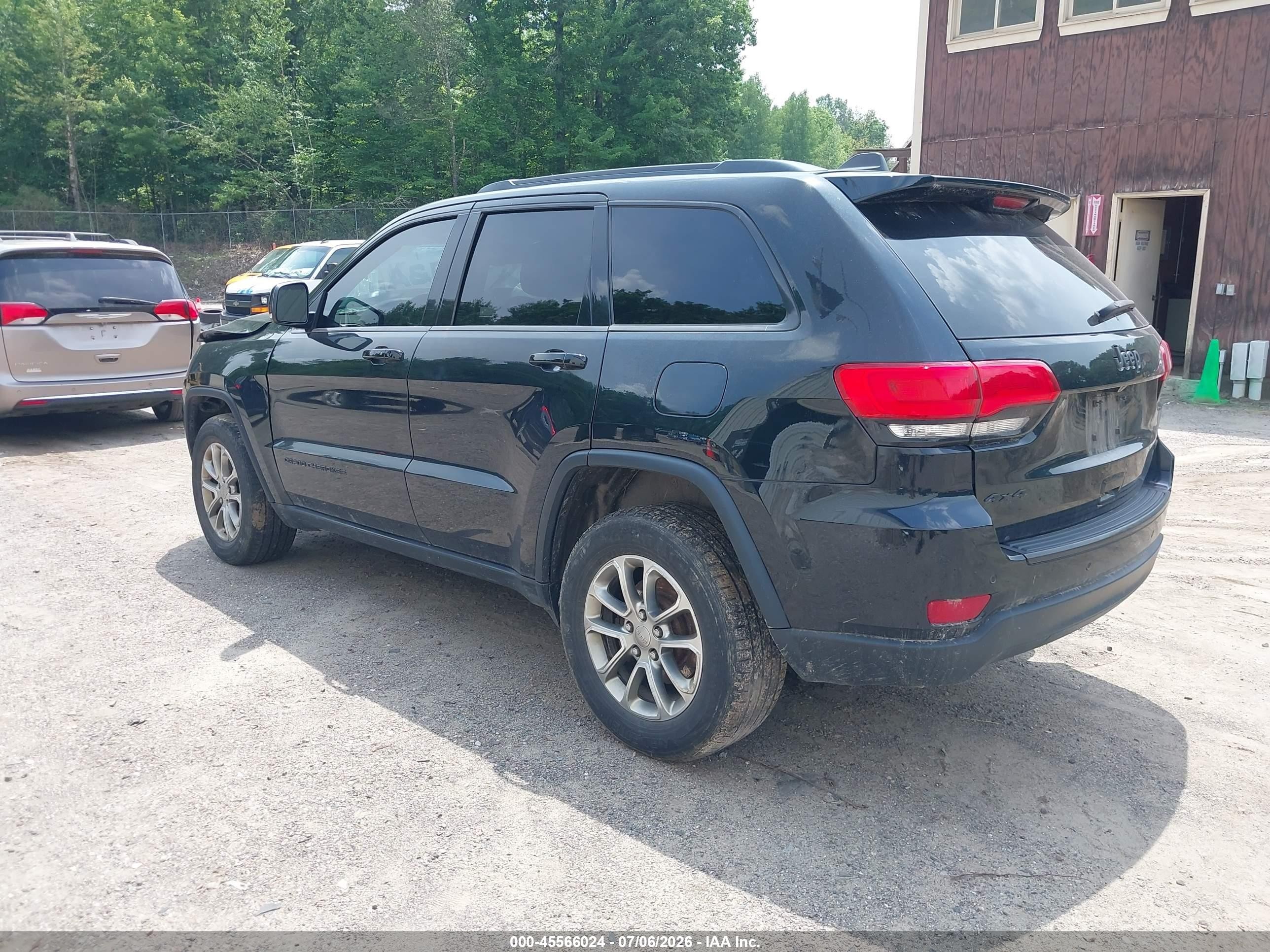 2015 Jeep Grand Cherokee Limited Черный vin: 1C4RJFBG4FC149214
