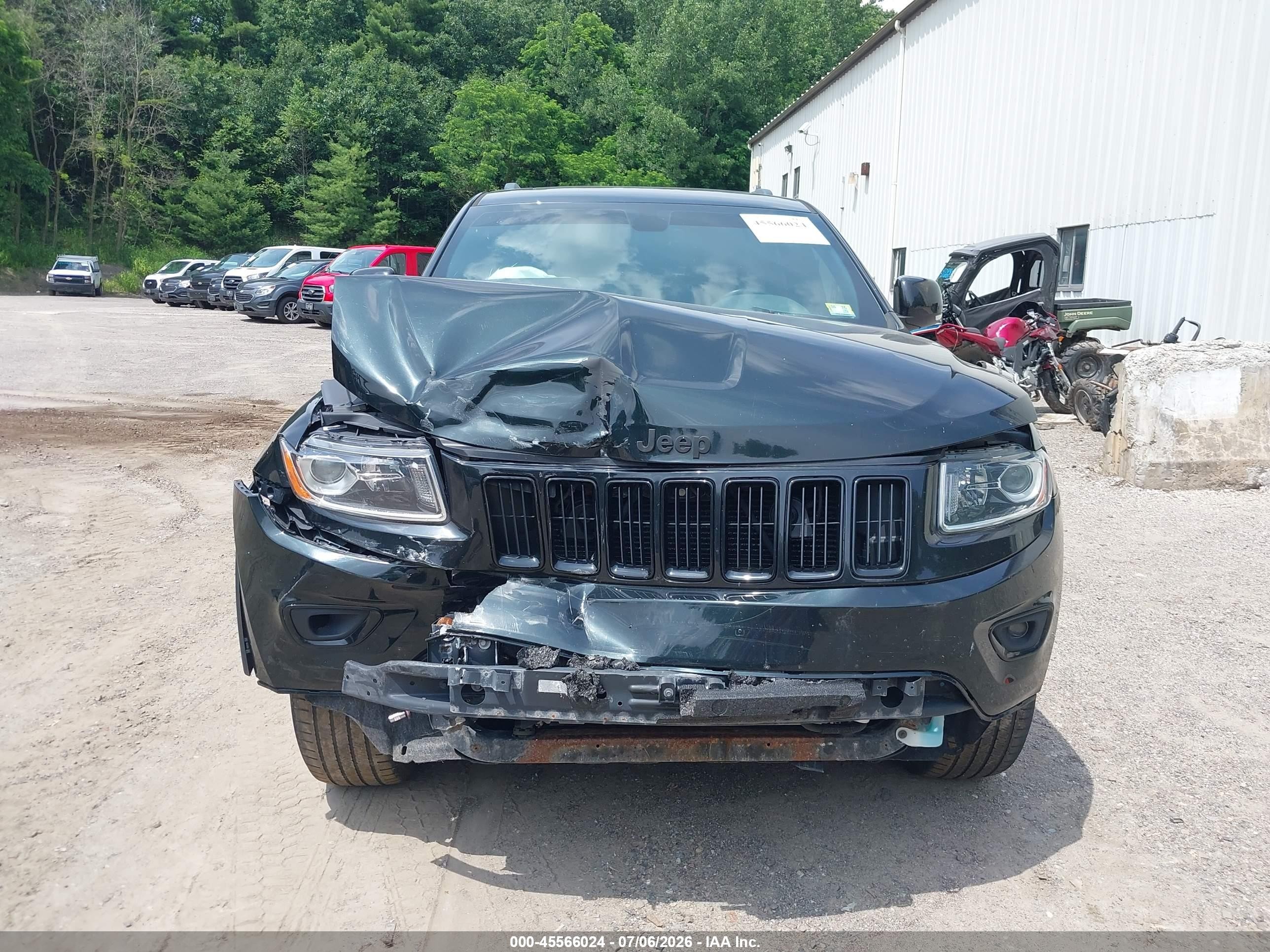 2015 Jeep Grand Cherokee Limited Черный vin: 1C4RJFBG4FC149214