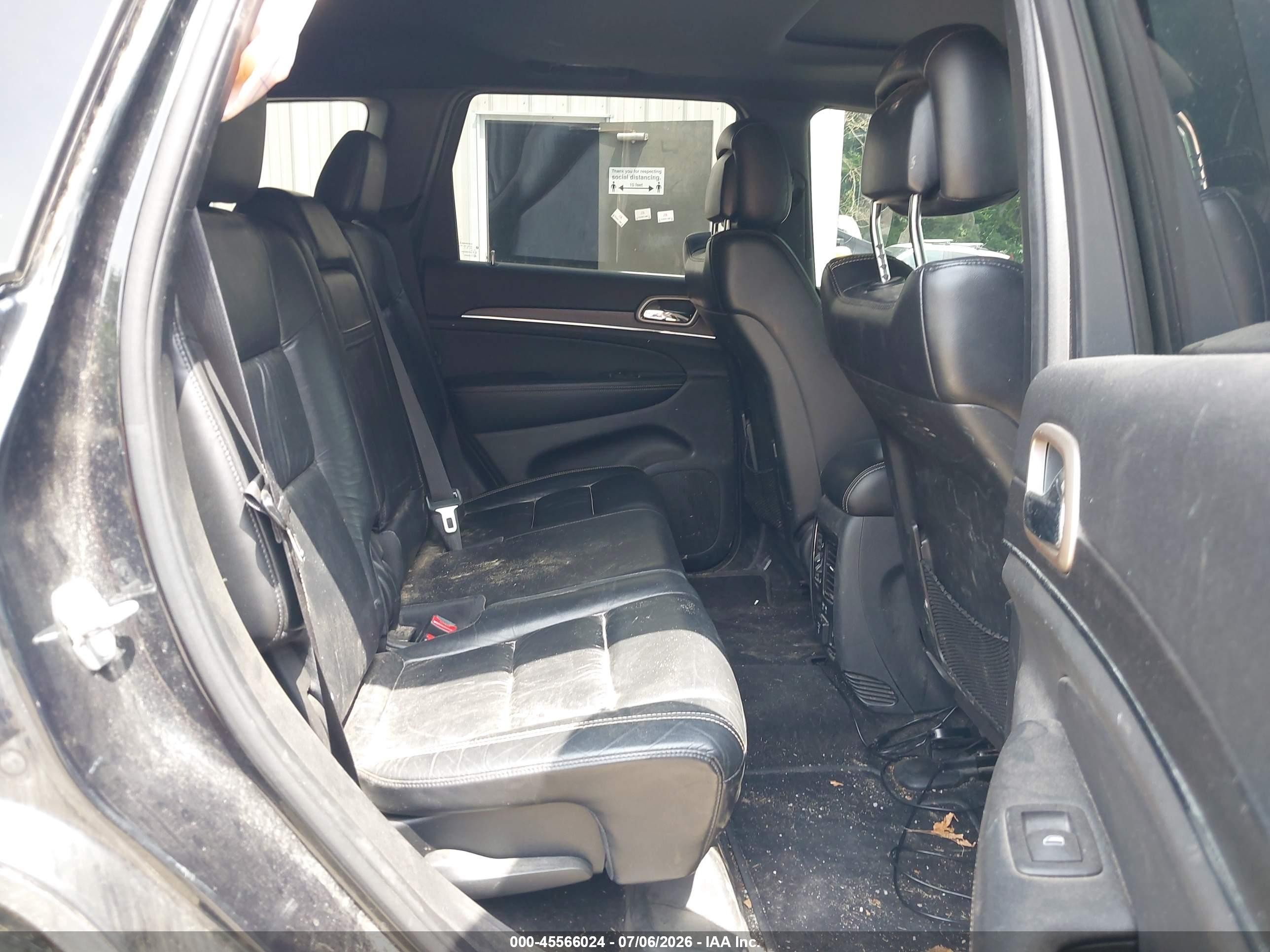 2015 Jeep Grand Cherokee Limited Черный vin: 1C4RJFBG4FC149214