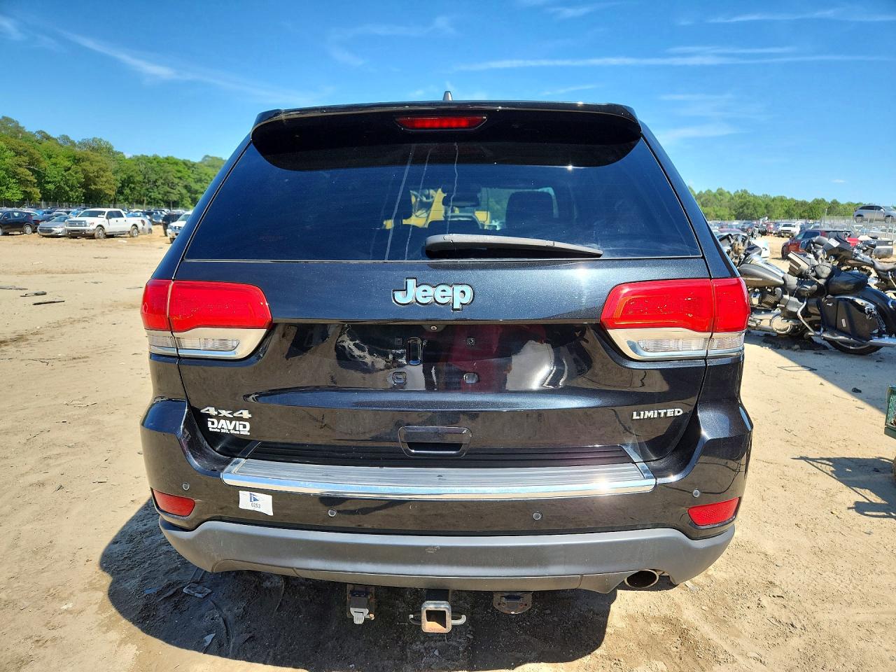 2015 Jeep Grand Cherokee Limited Black vin: 1C4RJFBG4FC164943