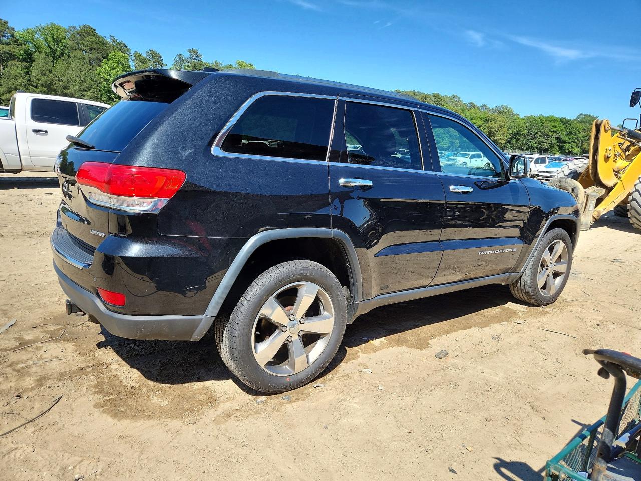 2015 Jeep Grand Cherokee Limited Black vin: 1C4RJFBG4FC164943