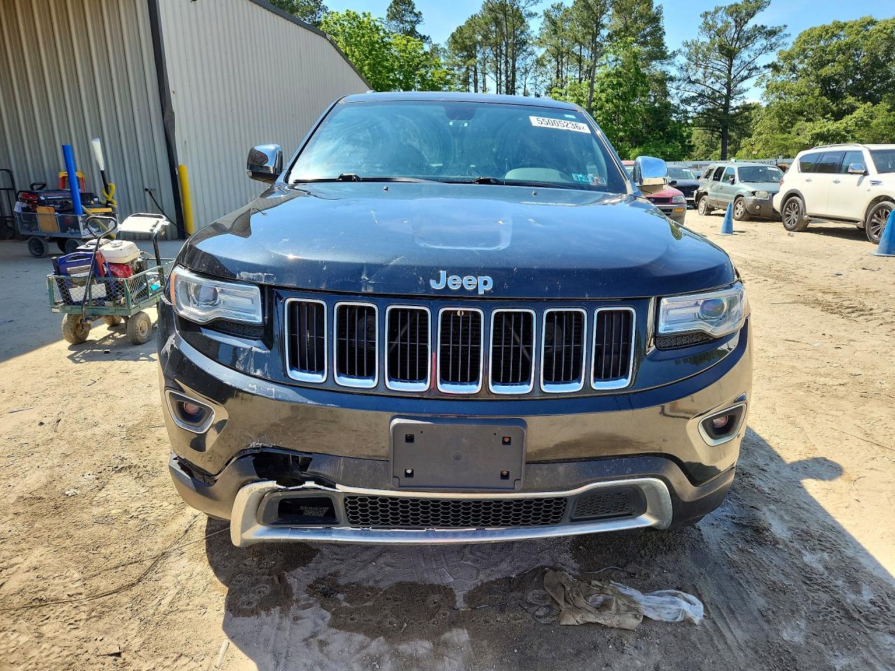2015 Jeep Grand Cherokee Limited Black vin: 1C4RJFBG4FC164943