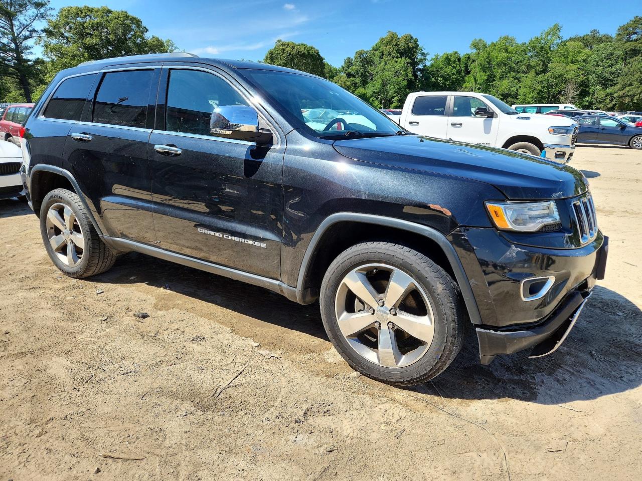 2015 Jeep Grand Cherokee Limited Black vin: 1C4RJFBG4FC164943