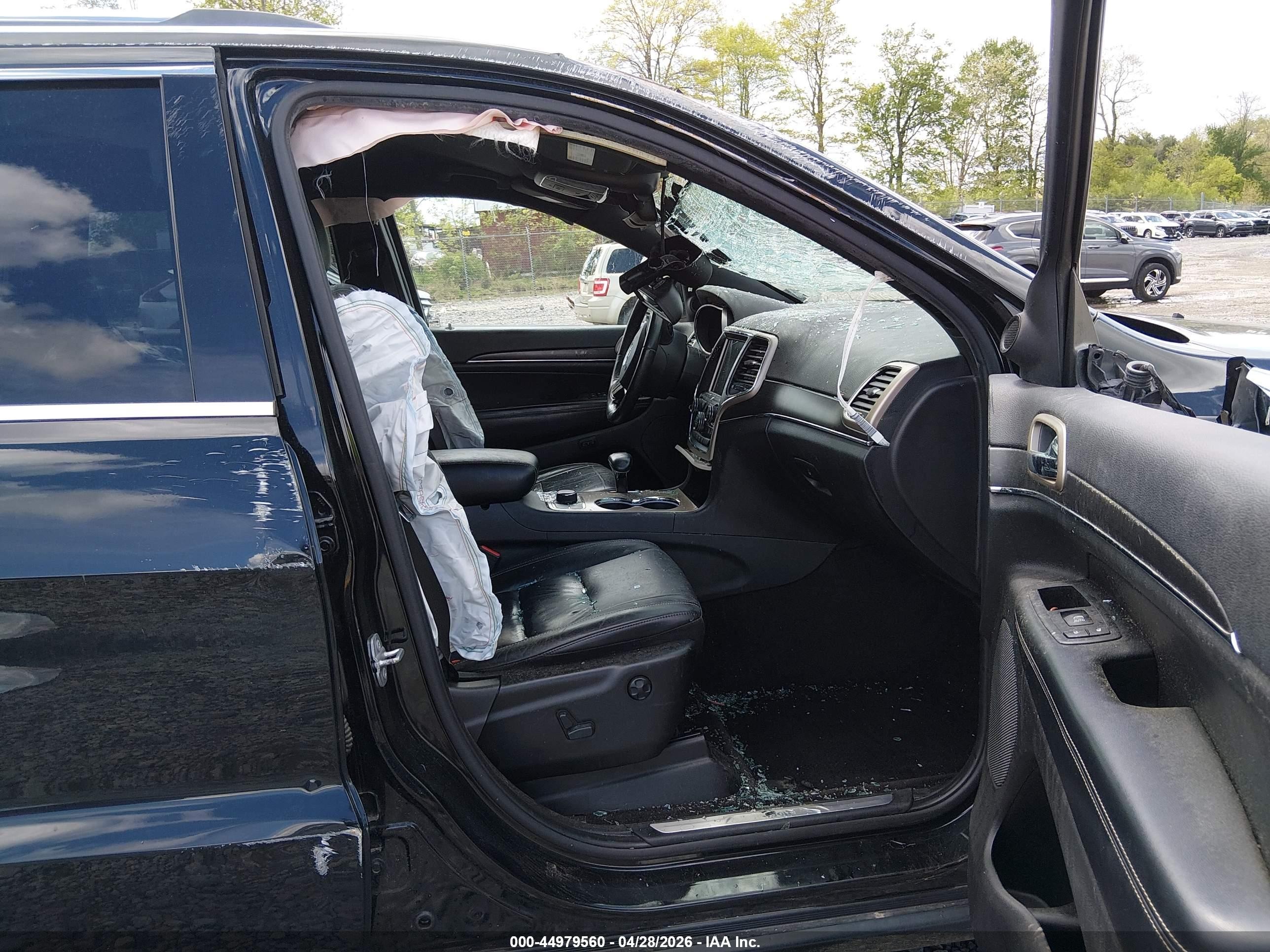 2015 Jeep Grand Cherokee Limited Black vin: 1C4RJFBG4FC183685