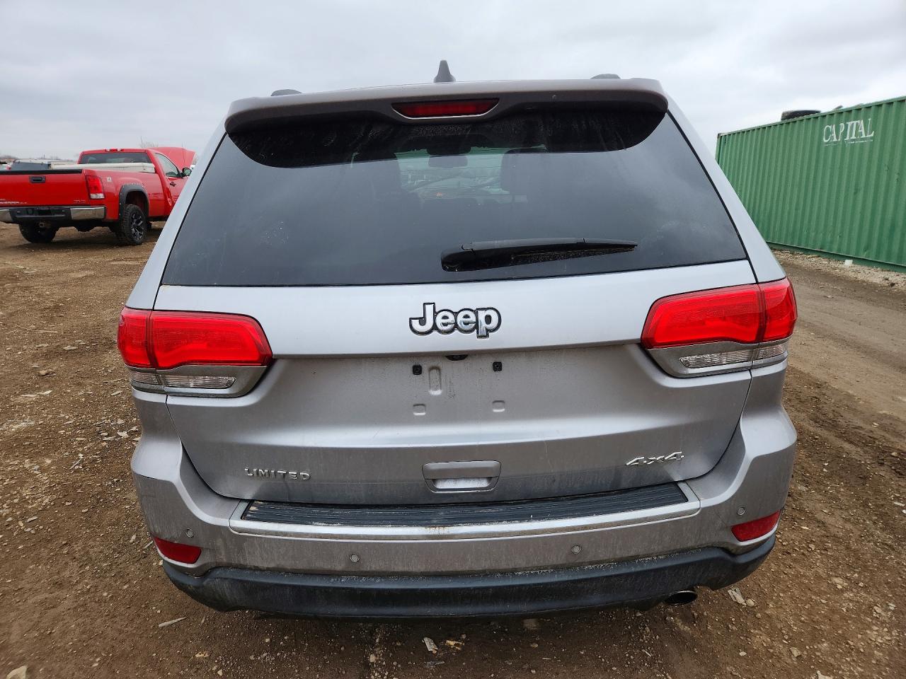 2015 Jeep Grand Cherokee Limited Silver vin: 1C4RJFBG4FC205507