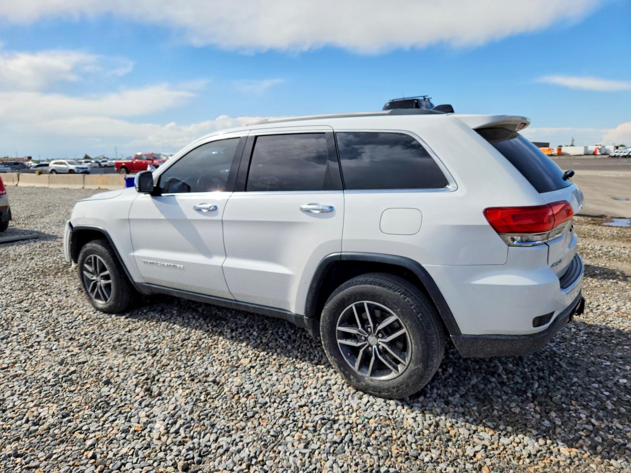 2015 Jeep Grand Cherokee Limited White vin: 1C4RJFBG4FC213364