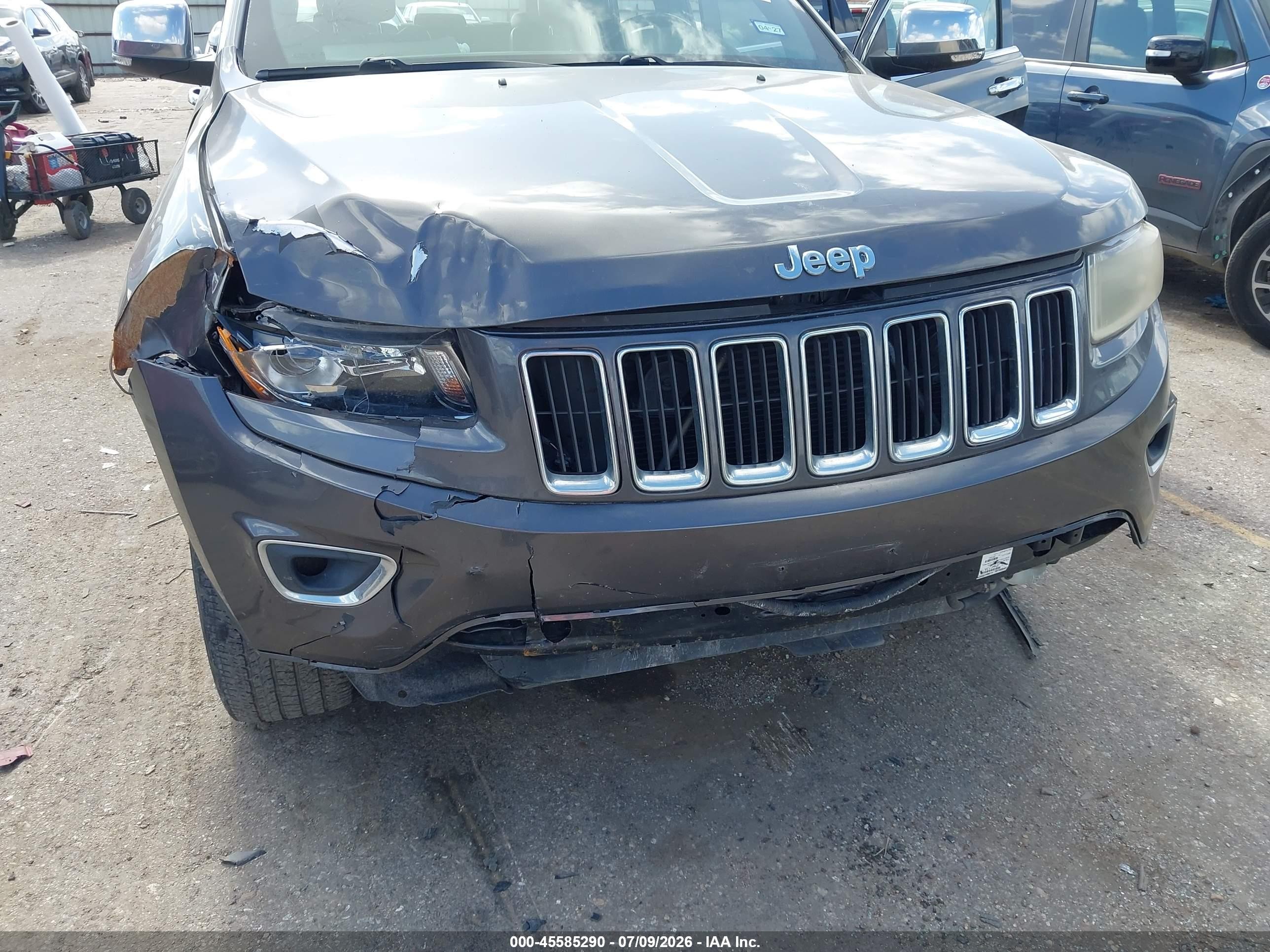 2015 Jeep Grand Cherokee Limited Gray vin: 1C4RJFBG4FC215924