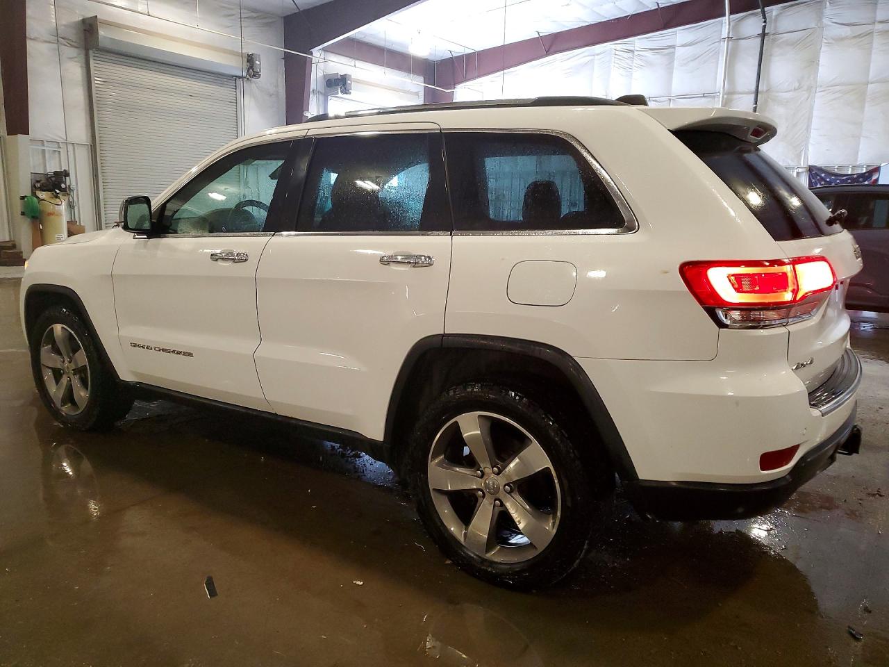 2015 Jeep Grand Cherokee Limited White vin: 1C4RJFBG4FC603851