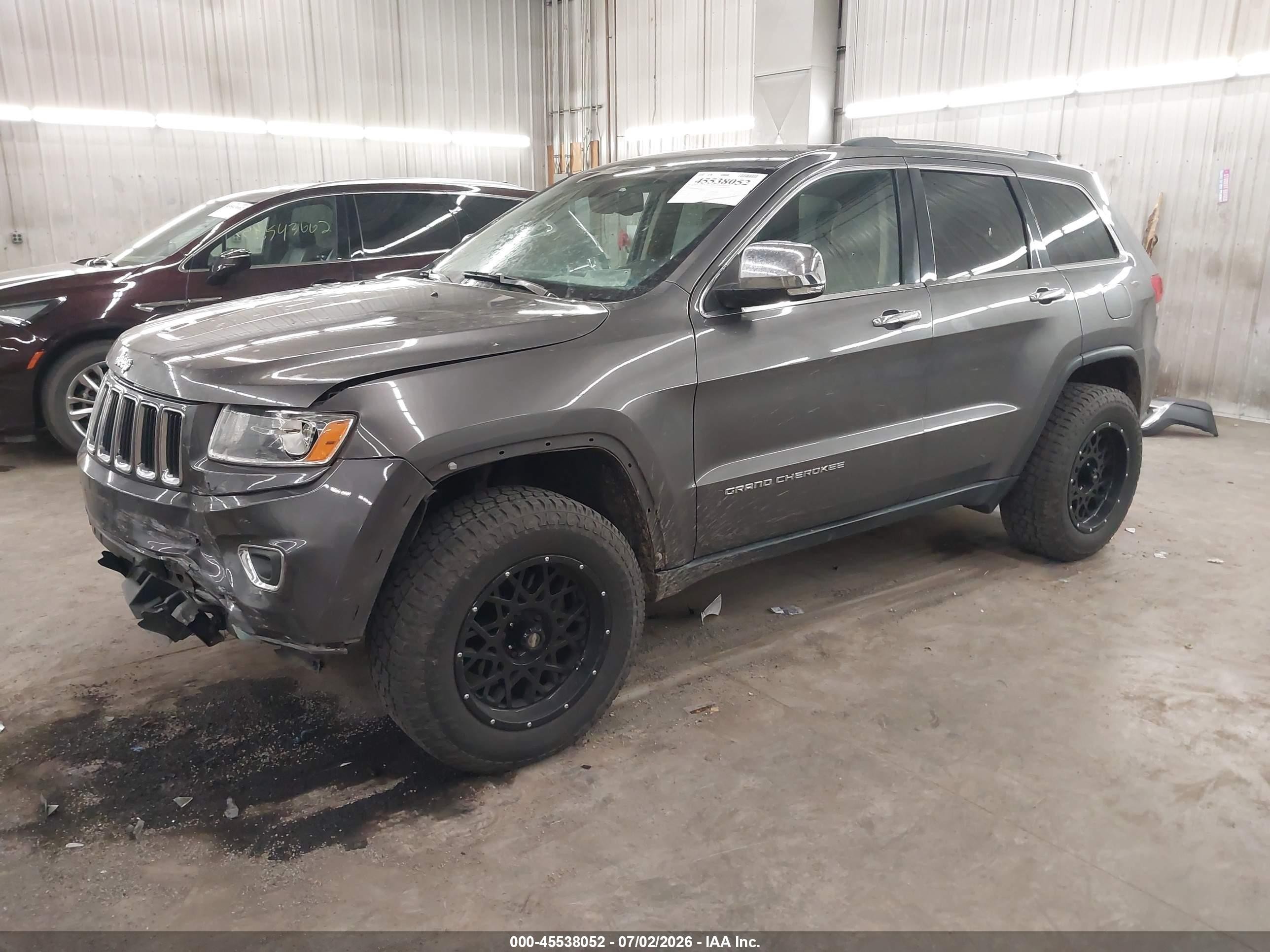 2015 Jeep Grand Cherokee Limited Silver vin: 1C4RJFBG4FC632878