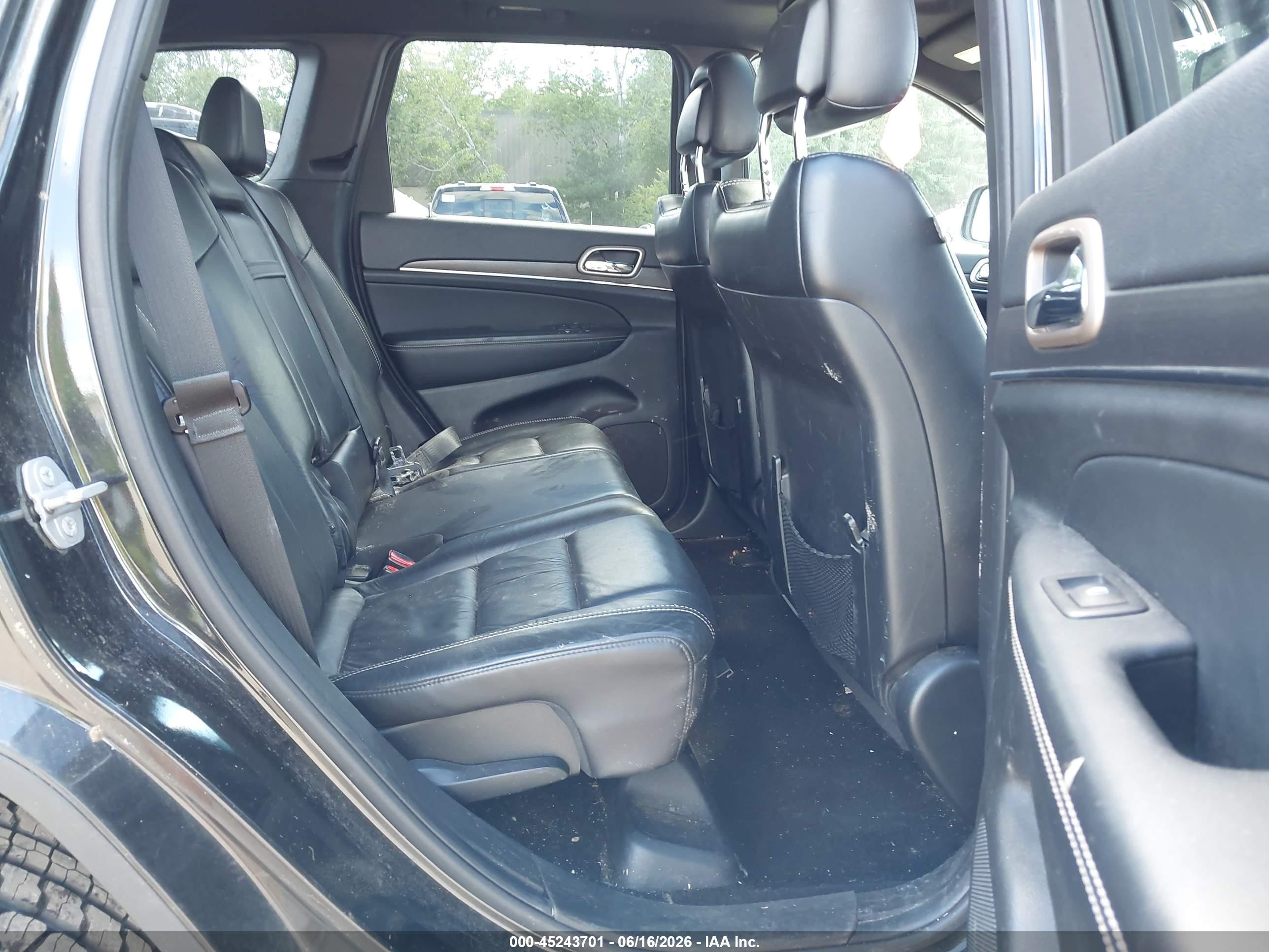 2015 Jeep Grand Cherokee Limited Black vin: 1C4RJFBG4FC679666
