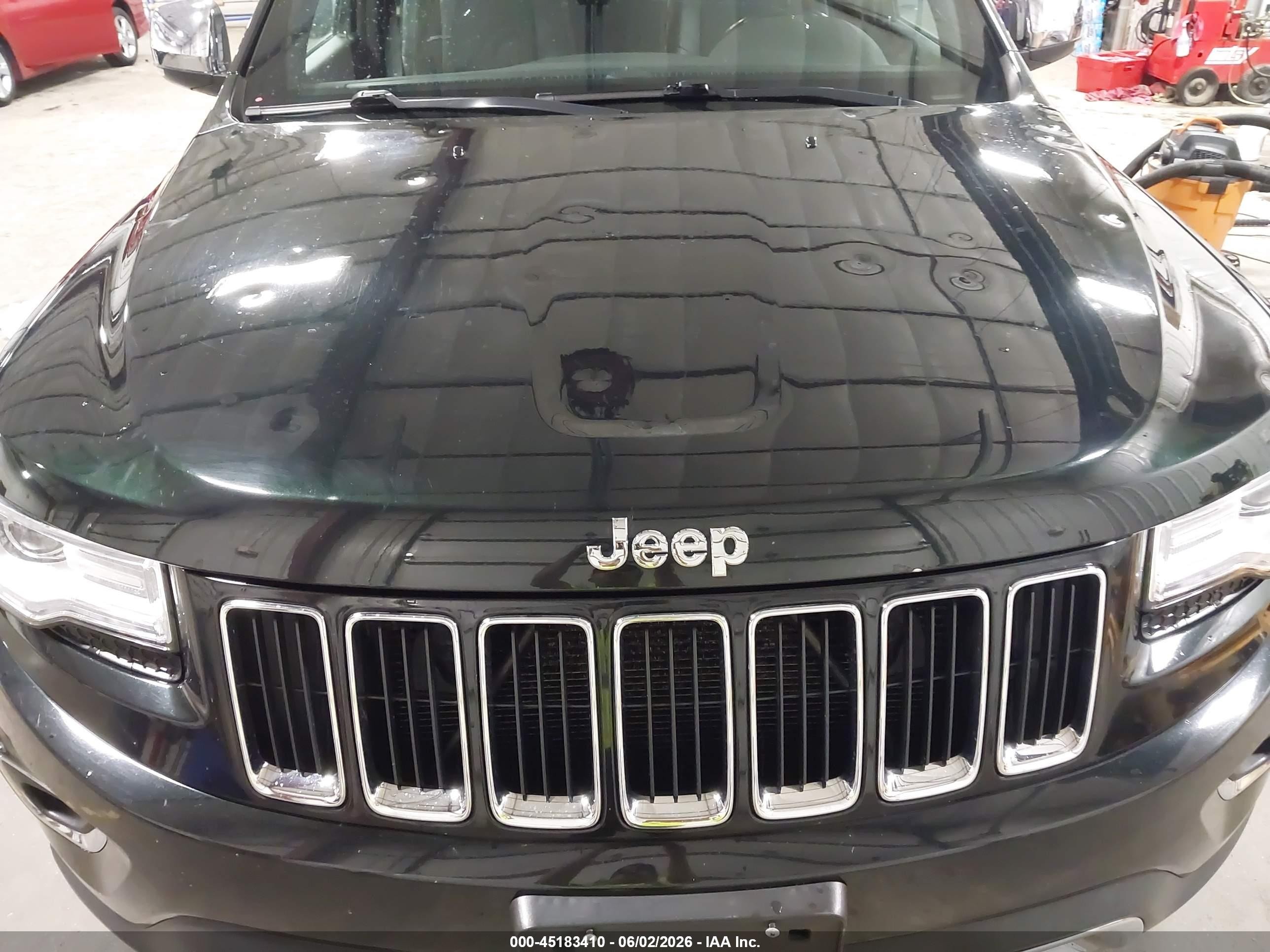 2015 Jeep Grand Cherokee Limited Green vin: 1C4RJFBG4FC683829