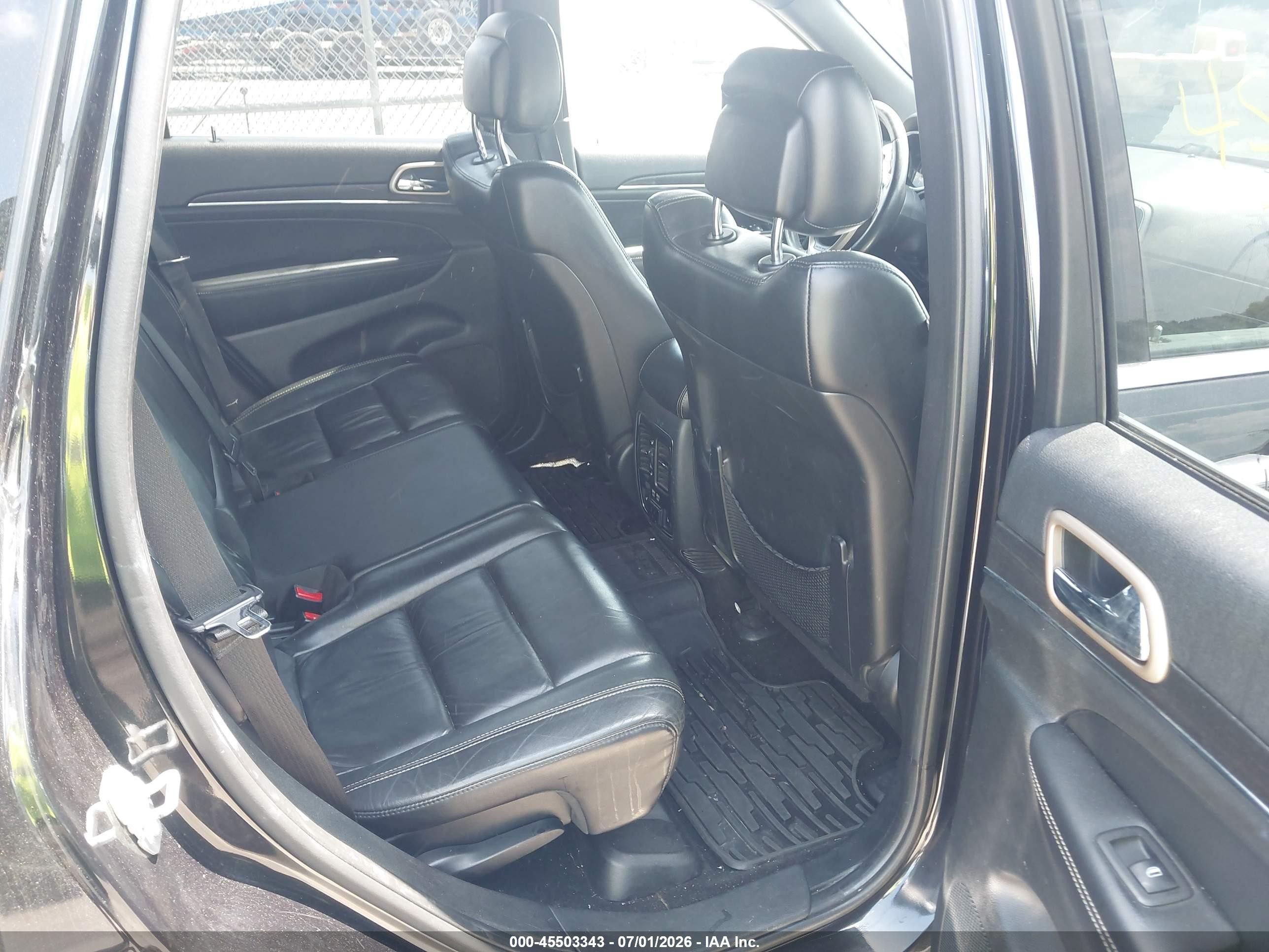 2015 Jeep Grand Cherokee Limited Black vin: 1C4RJFBG4FC700094