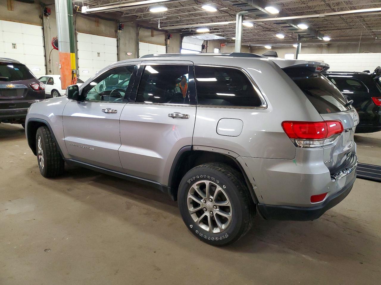 2015 Jeep Grand Cherokee Limited Gray vin: 1C4RJFBG4FC717039