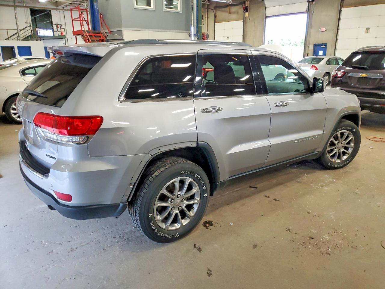2015 Jeep Grand Cherokee Limited Gray vin: 1C4RJFBG4FC717039