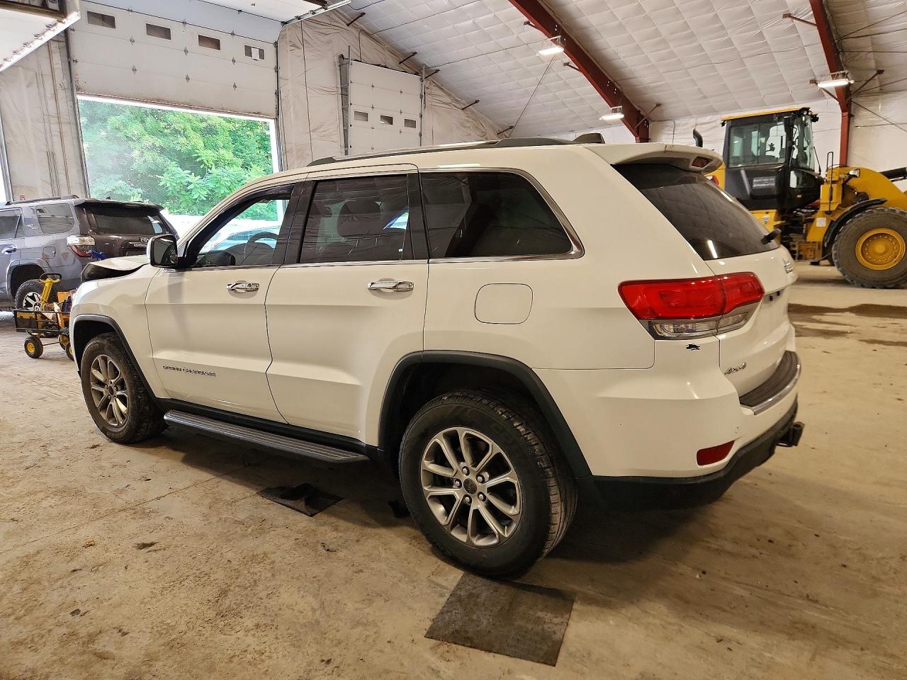 2015 Jeep Grand Cherokee Limited White vin: 1C4RJFBG4FC756911