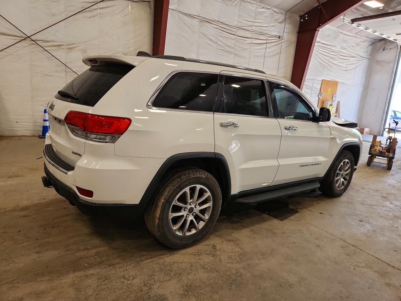2015 Jeep Grand Cherokee Limited White vin: 1C4RJFBG4FC756911