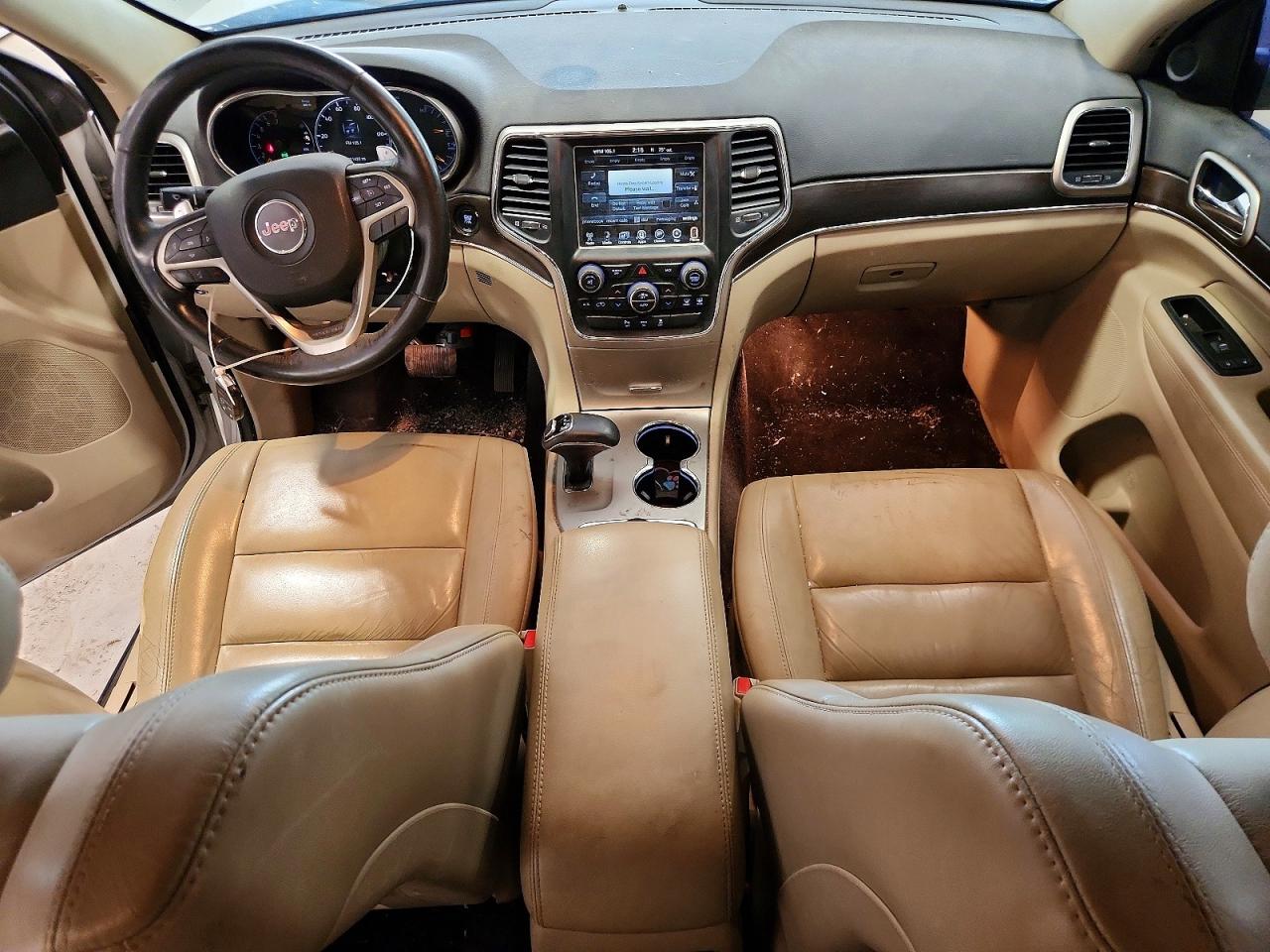 2015 Jeep Grand Cherokee Limited White vin: 1C4RJFBG4FC756911