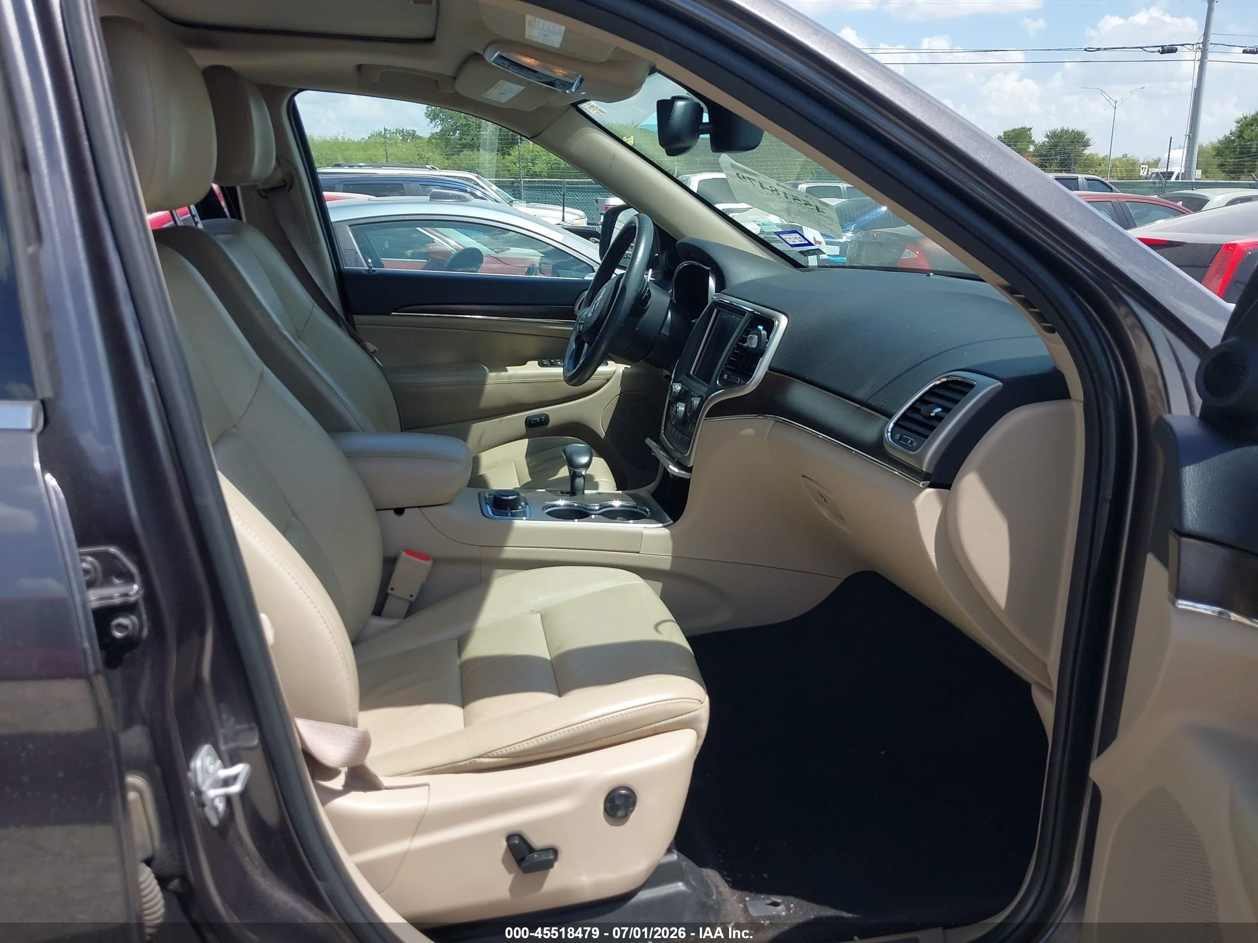 2015 Jeep Grand Cherokee Limited Gray vin: 1C4RJFBG4FC763499