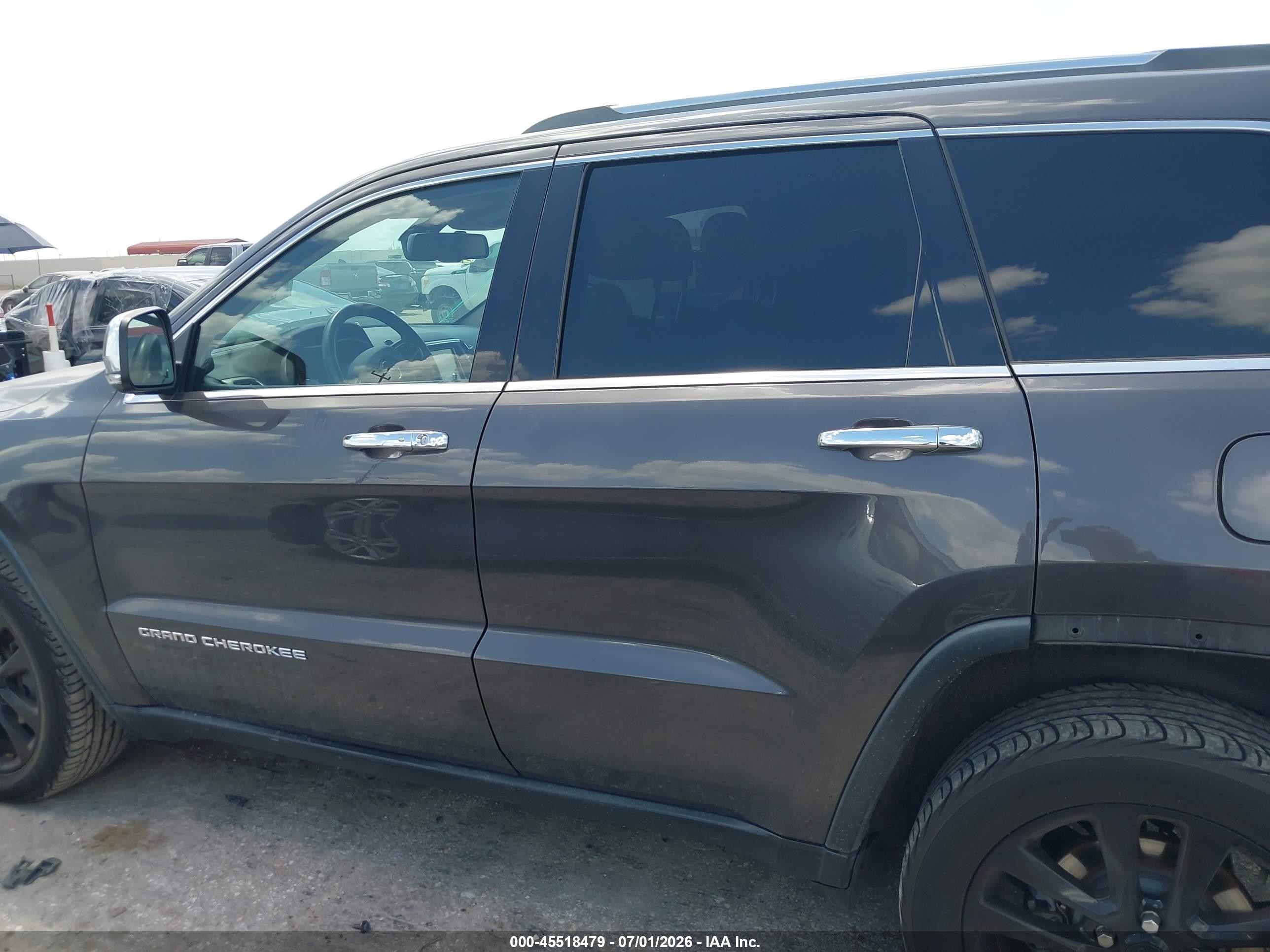 2015 Jeep Grand Cherokee Limited Gray vin: 1C4RJFBG4FC763499