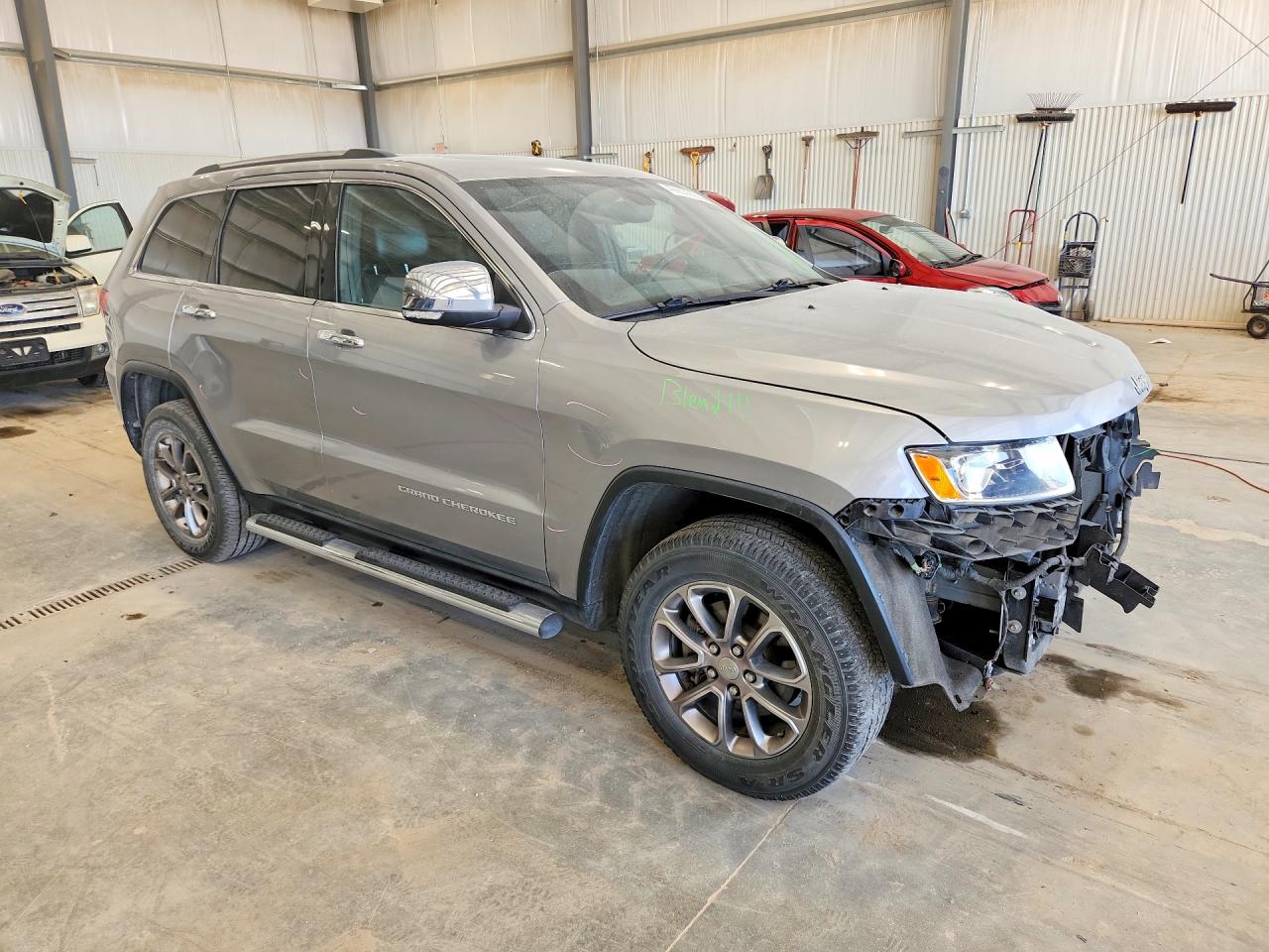 2015 Jeep Grand Cherokee Limited Серебряный vin: 1C4RJFBG4FC779153