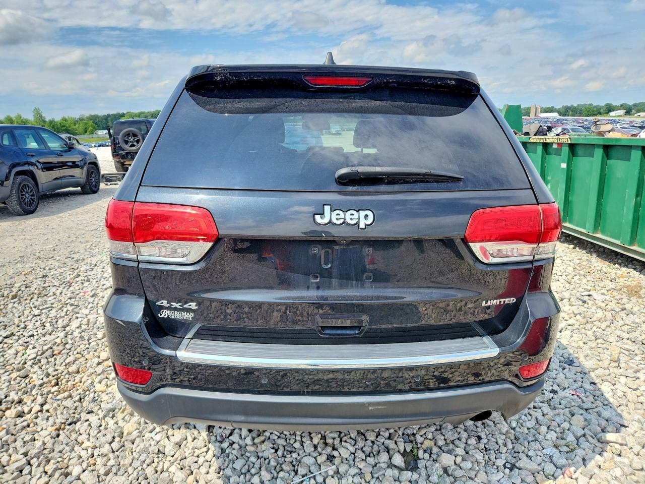 2015 Jeep Grand Cherokee Limited Black vin: 1C4RJFBG4FC791982