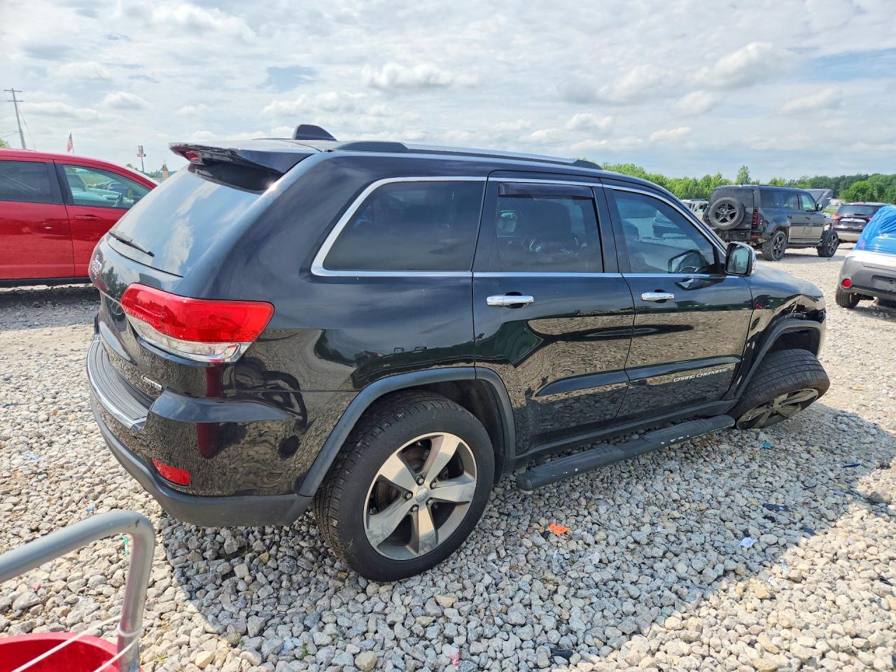 2015 Jeep Grand Cherokee Limited Black vin: 1C4RJFBG4FC791982