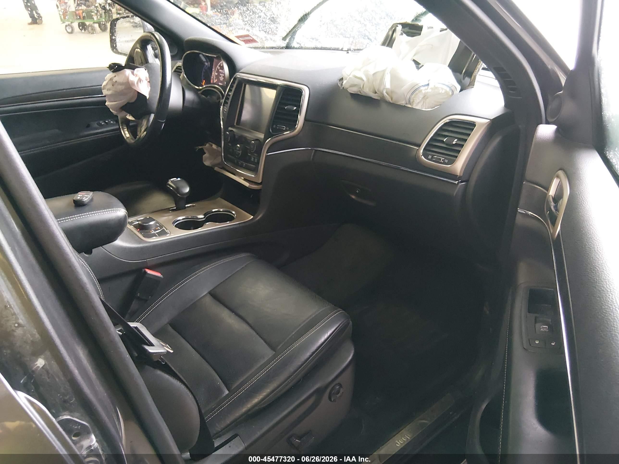 2015 Jeep Grand Cherokee Limited Серый vin: 1C4RJFBG4FC802723