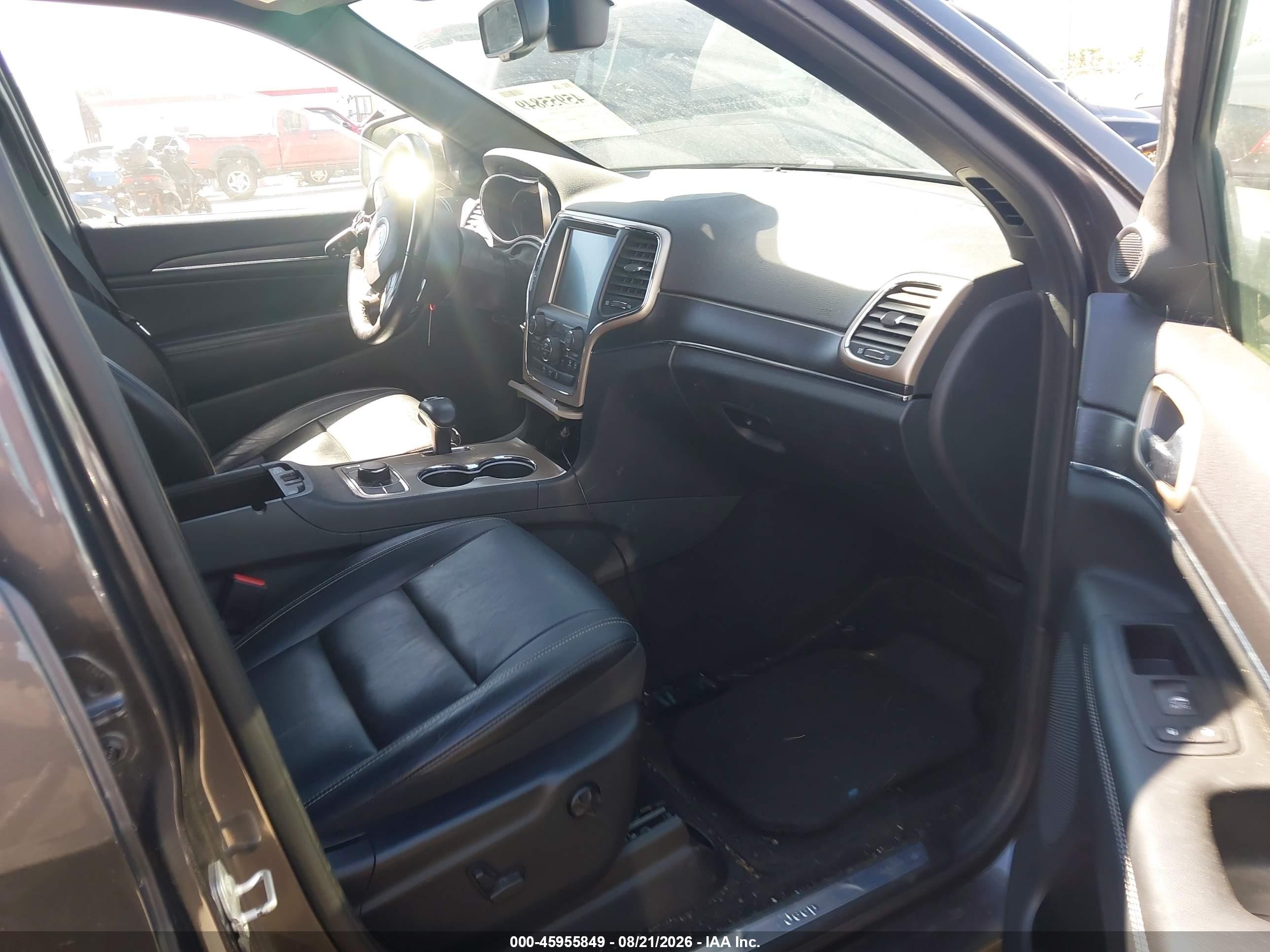 2015 Jeep Grand Cherokee Limited Серый vin: 1C4RJFBG4FC835107