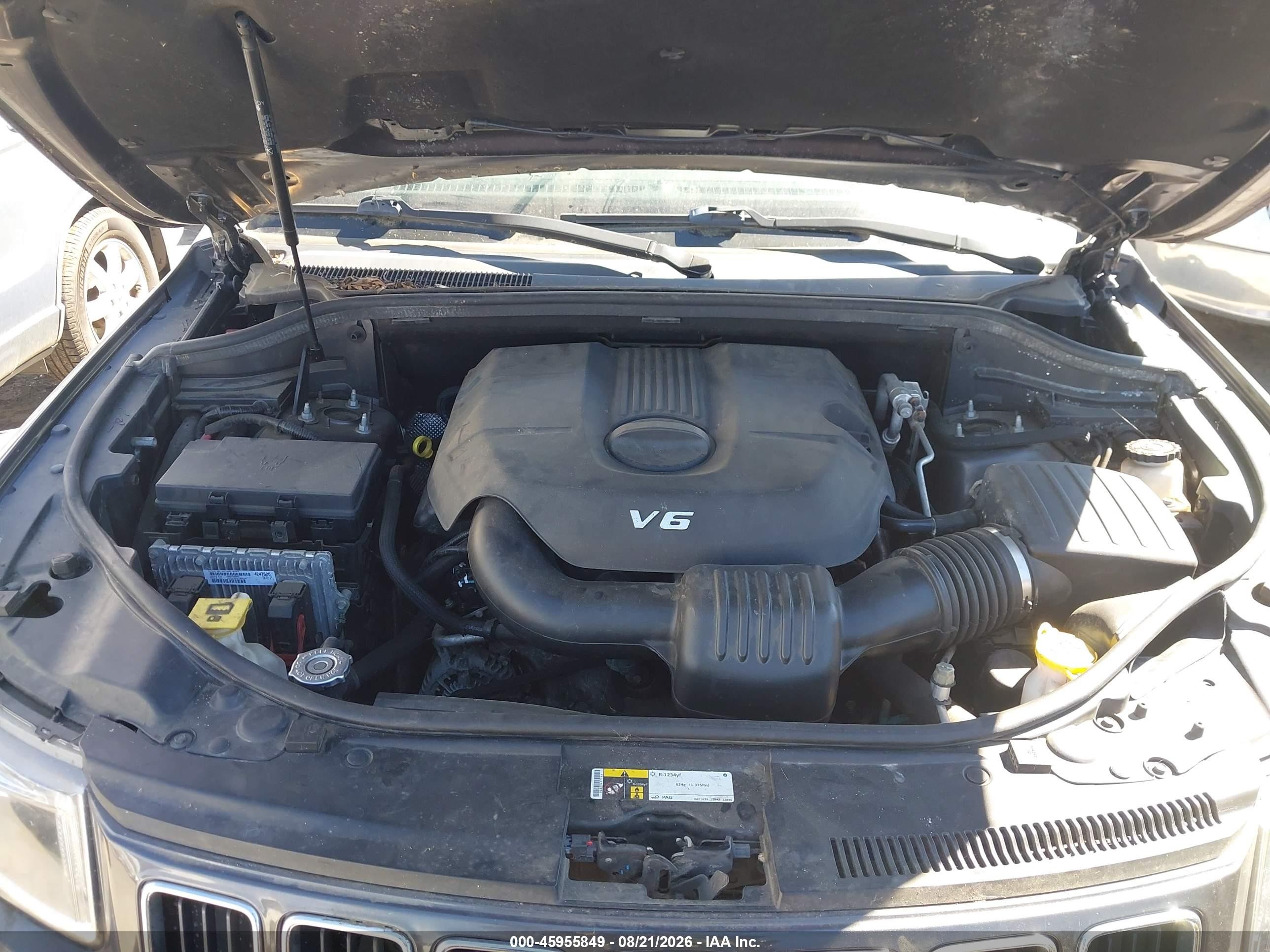 2015 Jeep Grand Cherokee Limited Серый vin: 1C4RJFBG4FC835107