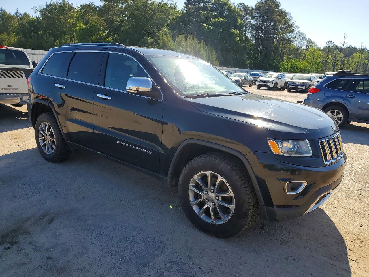 2015 Jeep Grand Cherokee Limited Green vin: 1C4RJFBG4FC866549