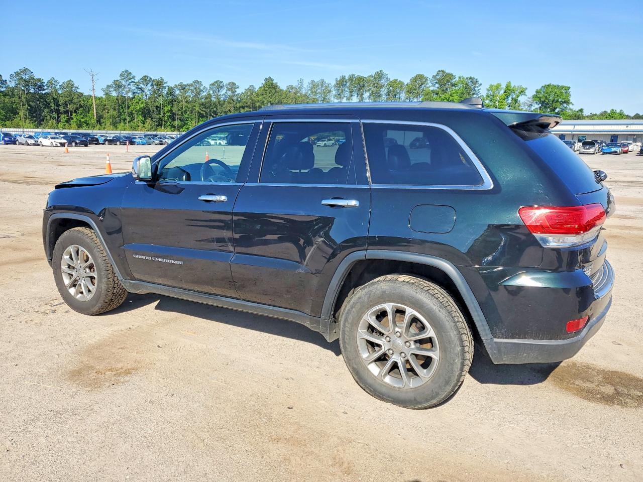 2015 Jeep Grand Cherokee Limited Green vin: 1C4RJFBG4FC866549