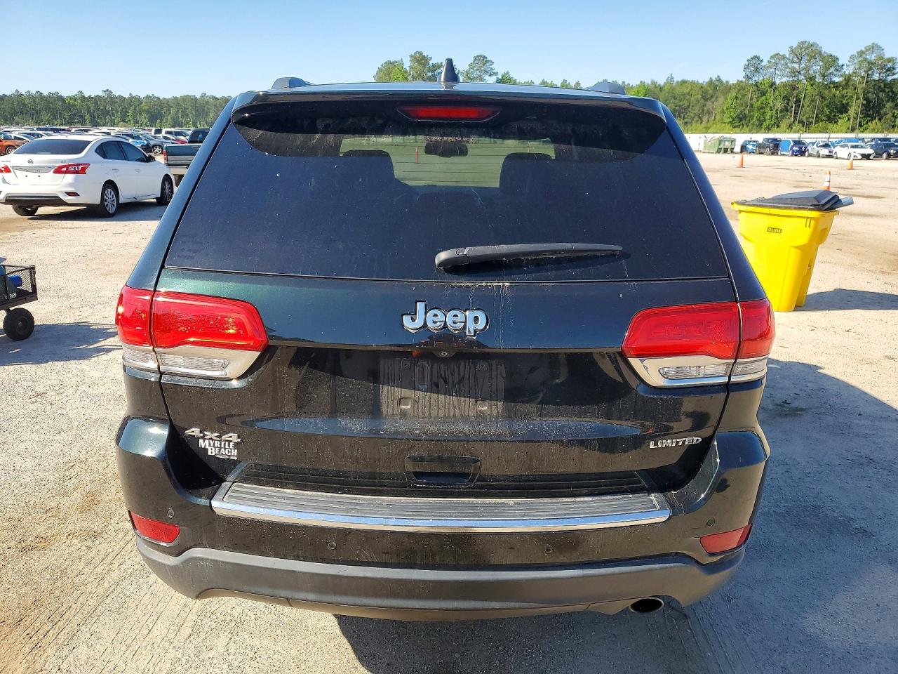 2015 Jeep Grand Cherokee Limited Green vin: 1C4RJFBG4FC866549