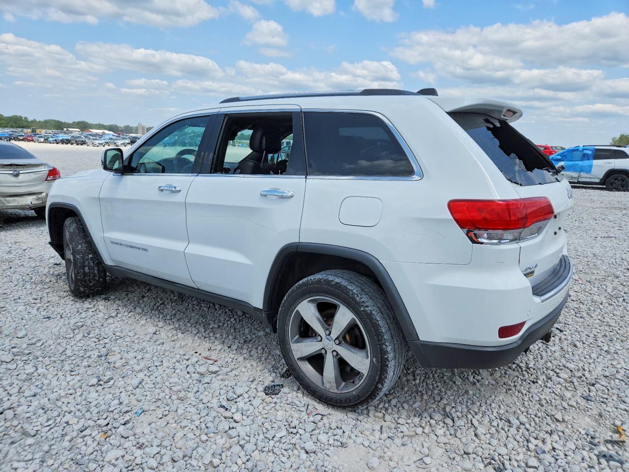 2015 Jeep Grand Cherokee Limited Белый vin: 1C4RJFBG4FC874585