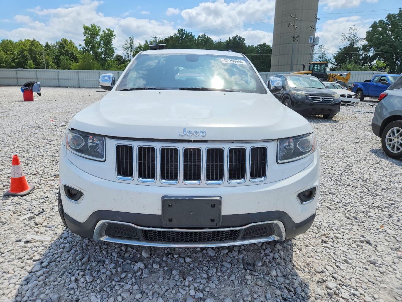 2015 Jeep Grand Cherokee Limited Белый vin: 1C4RJFBG4FC874585