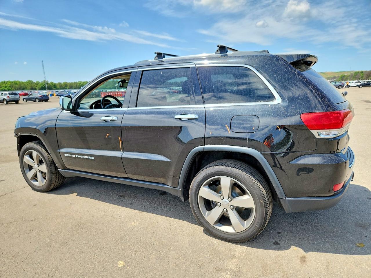 2015 Jeep Grand Cherokee Limited Черный vin: 1C4RJFBG4FC877860