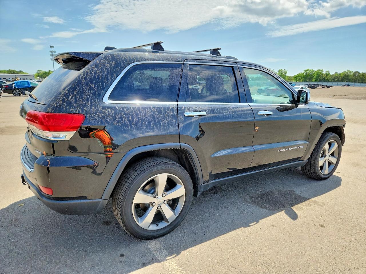 2015 Jeep Grand Cherokee Limited Черный vin: 1C4RJFBG4FC877860